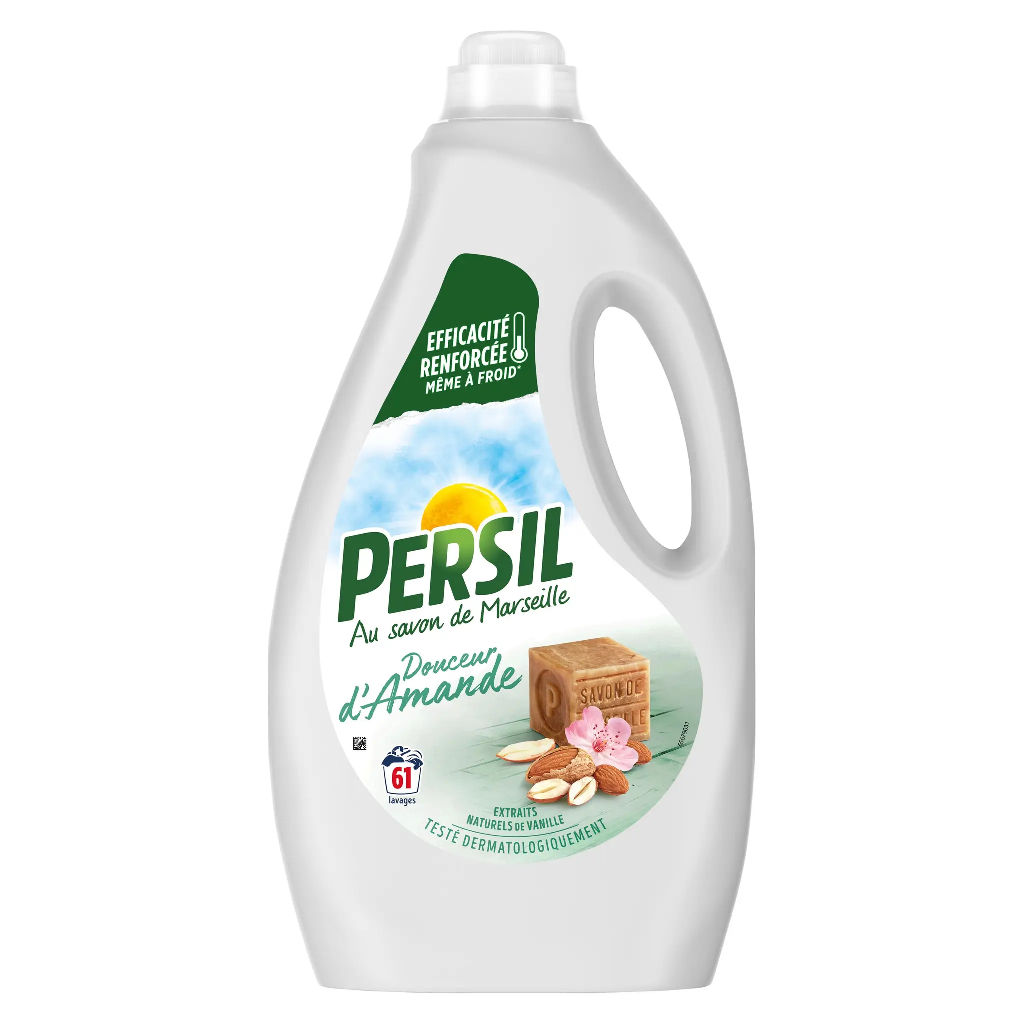 PERSIL Lessive liquide au savon de marseille douceur d'amande