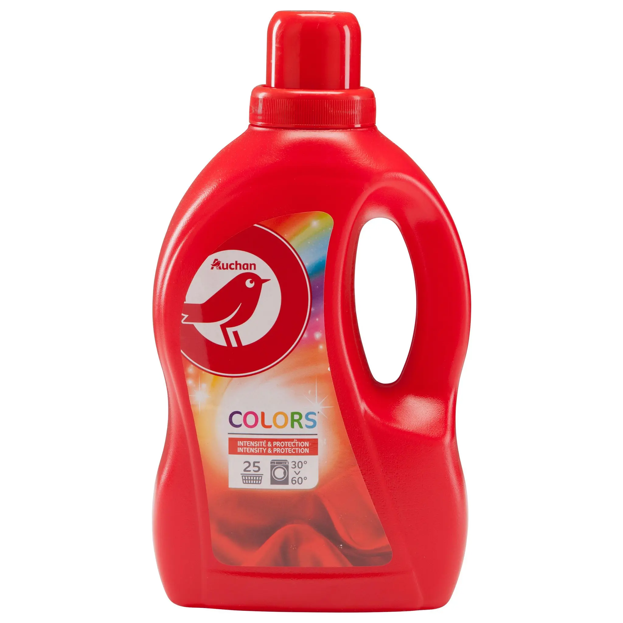 AUCHAN Lessive liquide intensité et protection du linge coloré