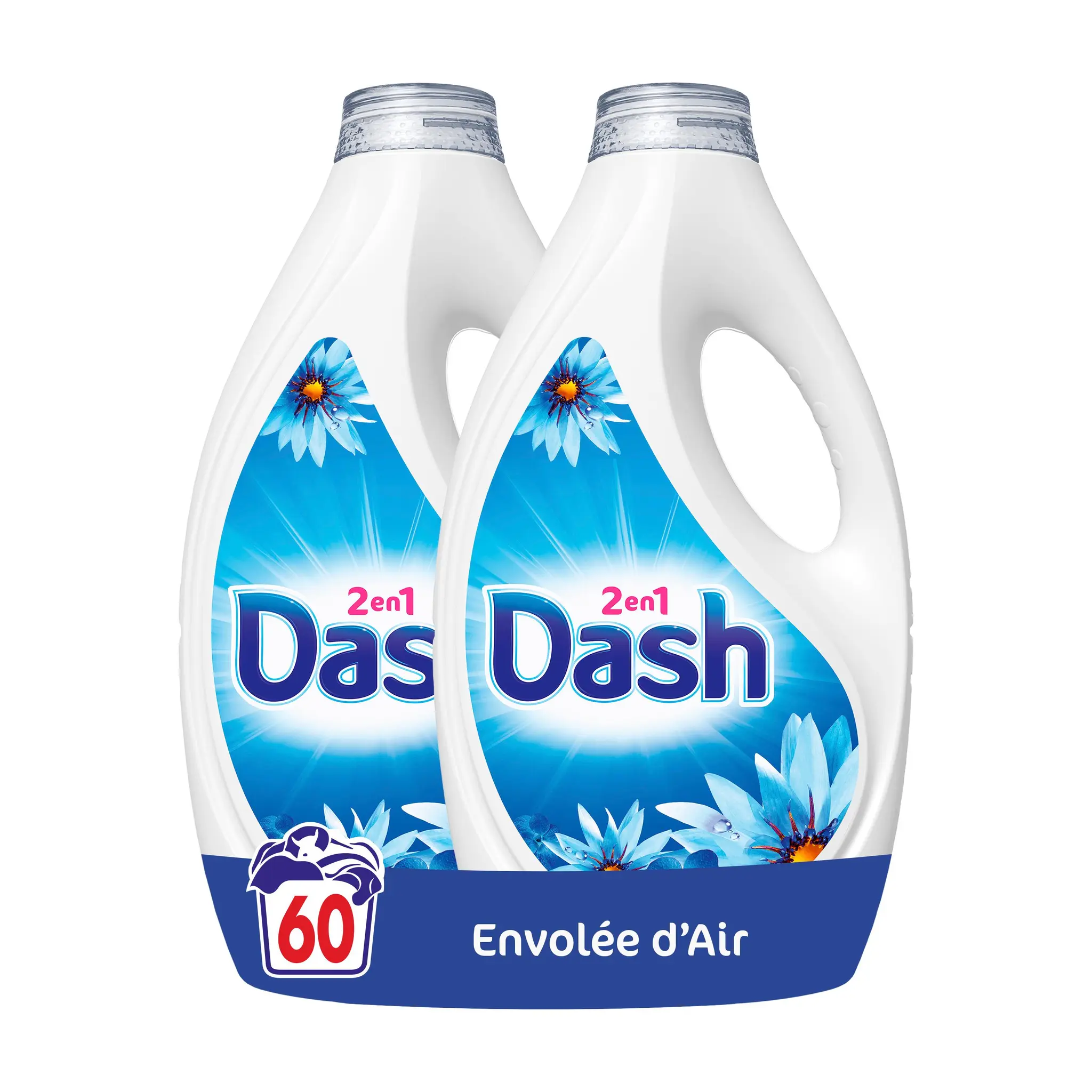 DASH Lessive liquide fraîcheur air frais