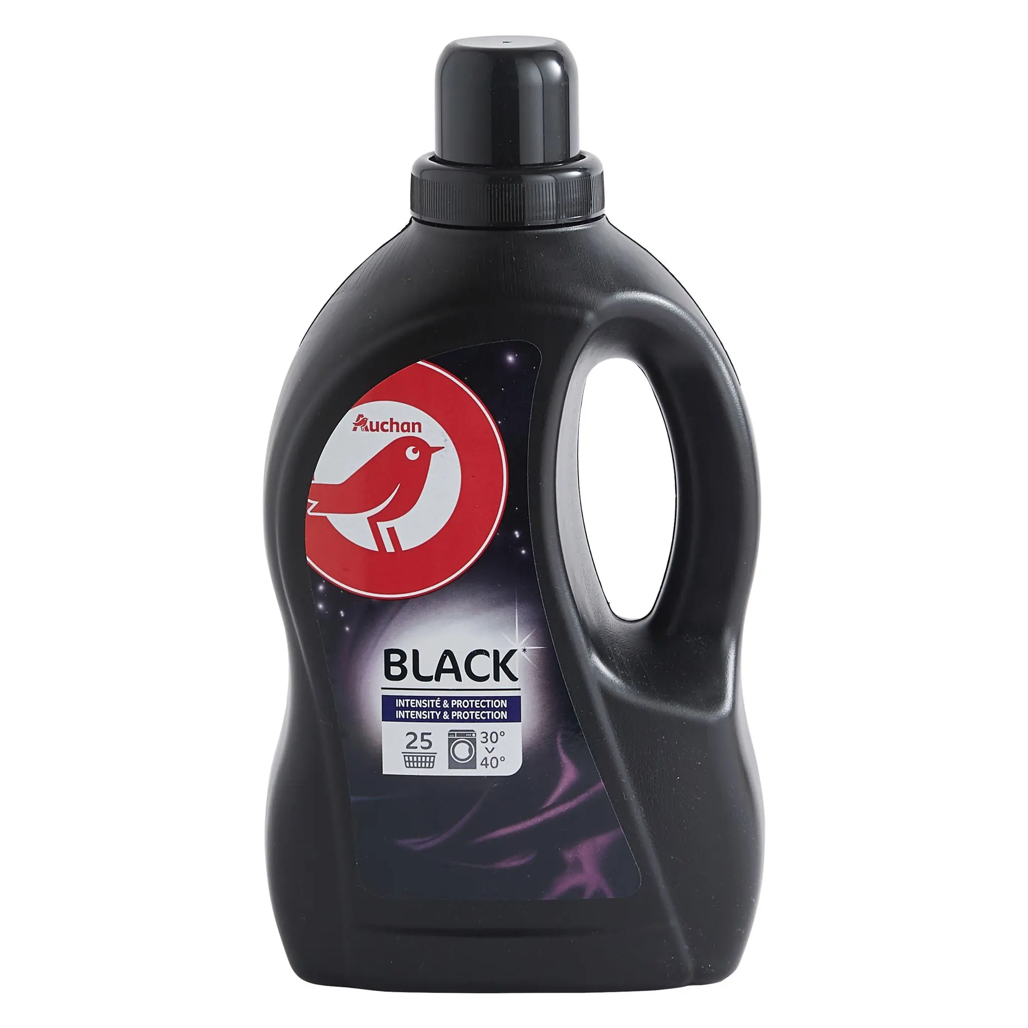 AUCHAN Lessive liquide intensité et protection linge noir