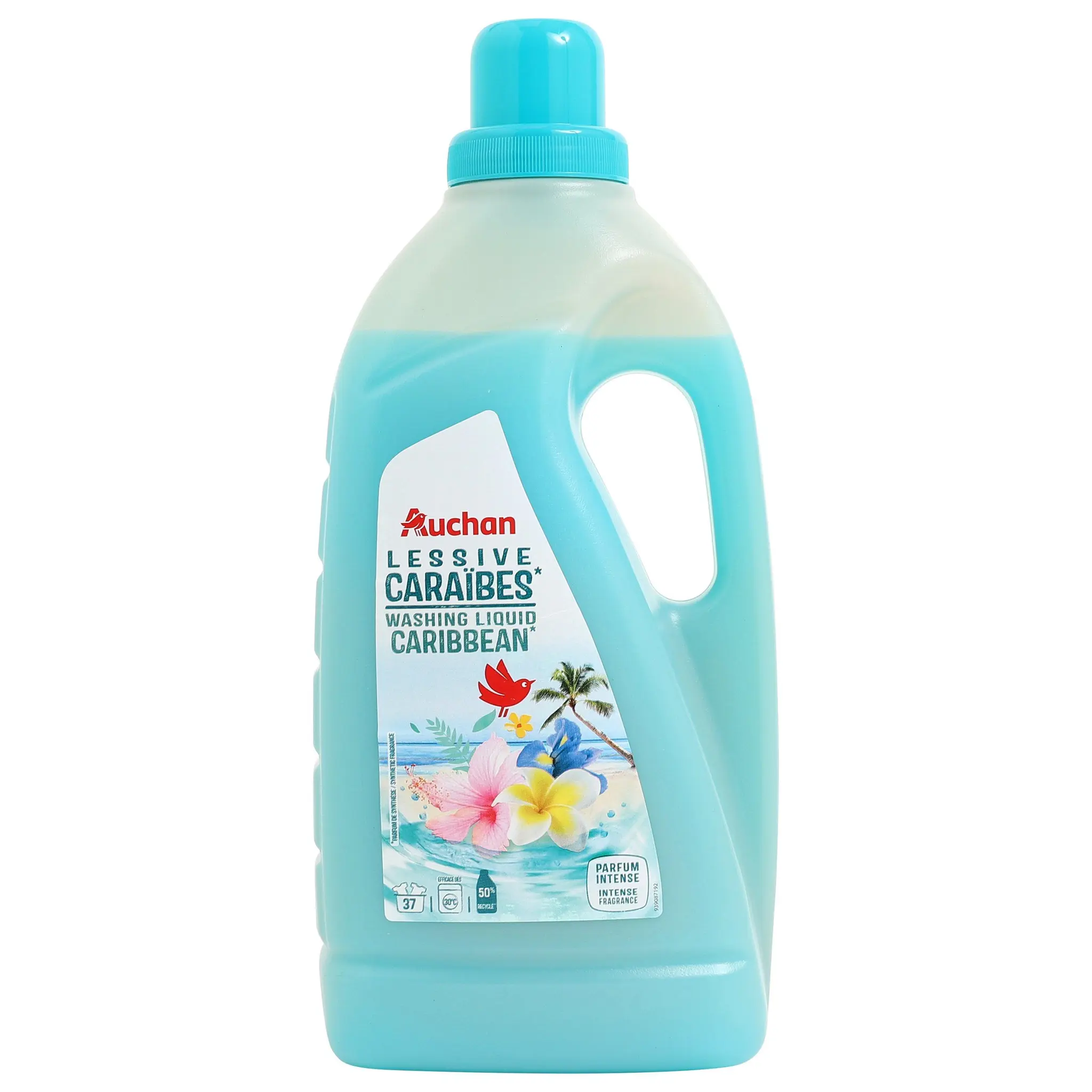 AUCHAN Lessive liquide Caraïbes
