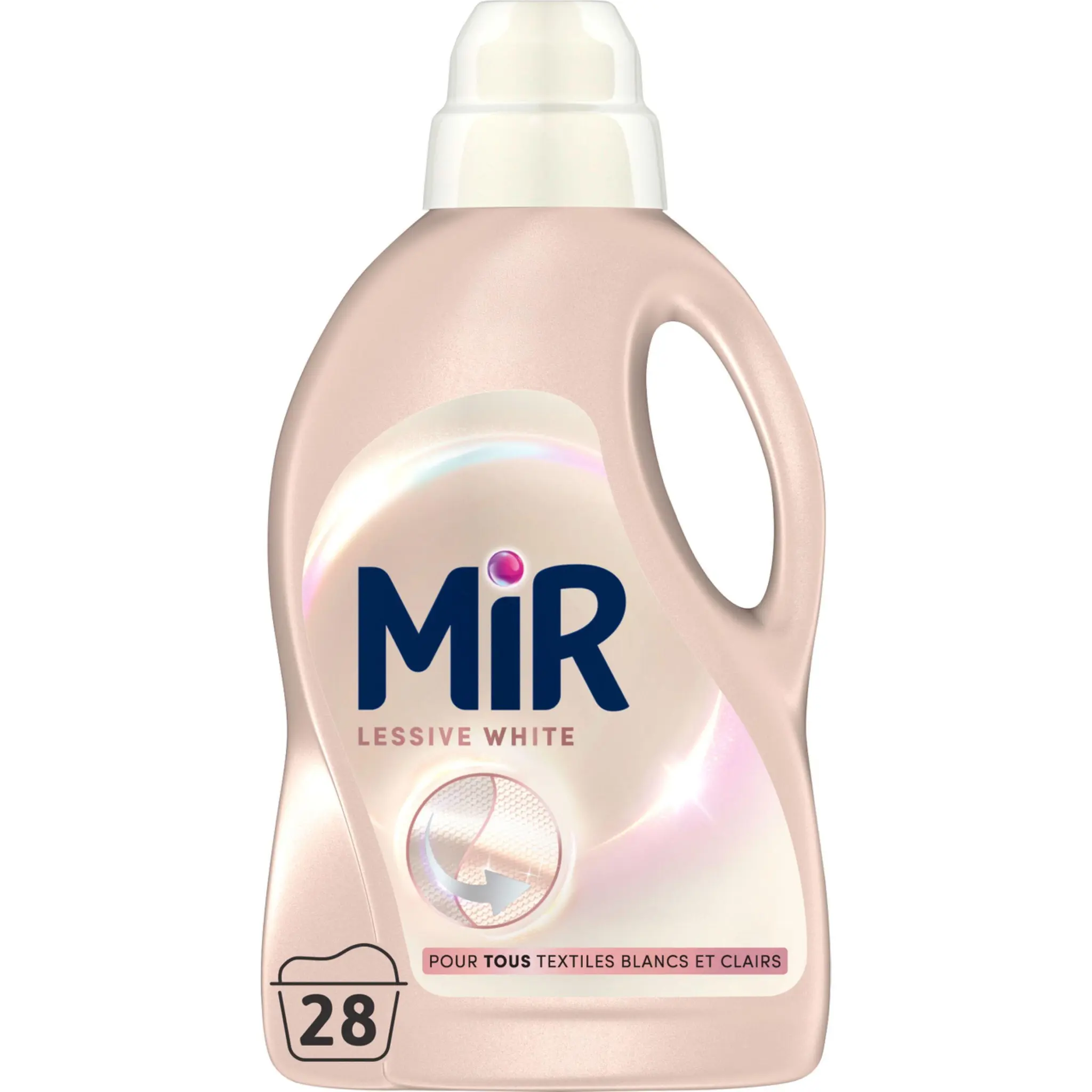 MIR Lessive liquide blanc et clair