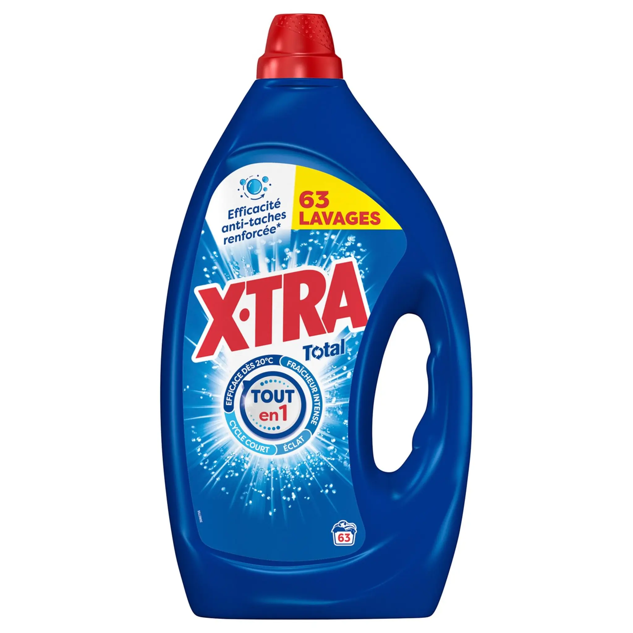 X-TRA Lessive liquide Total 4+1