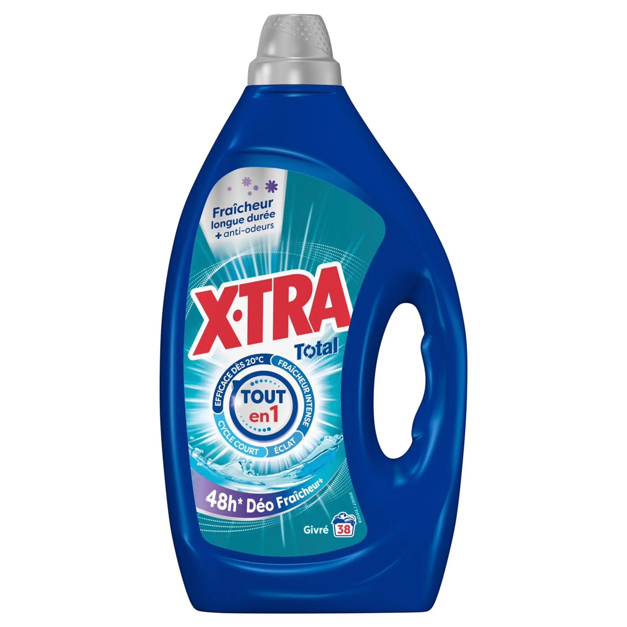X-TRA Lessive liquide fraîcheur givrée