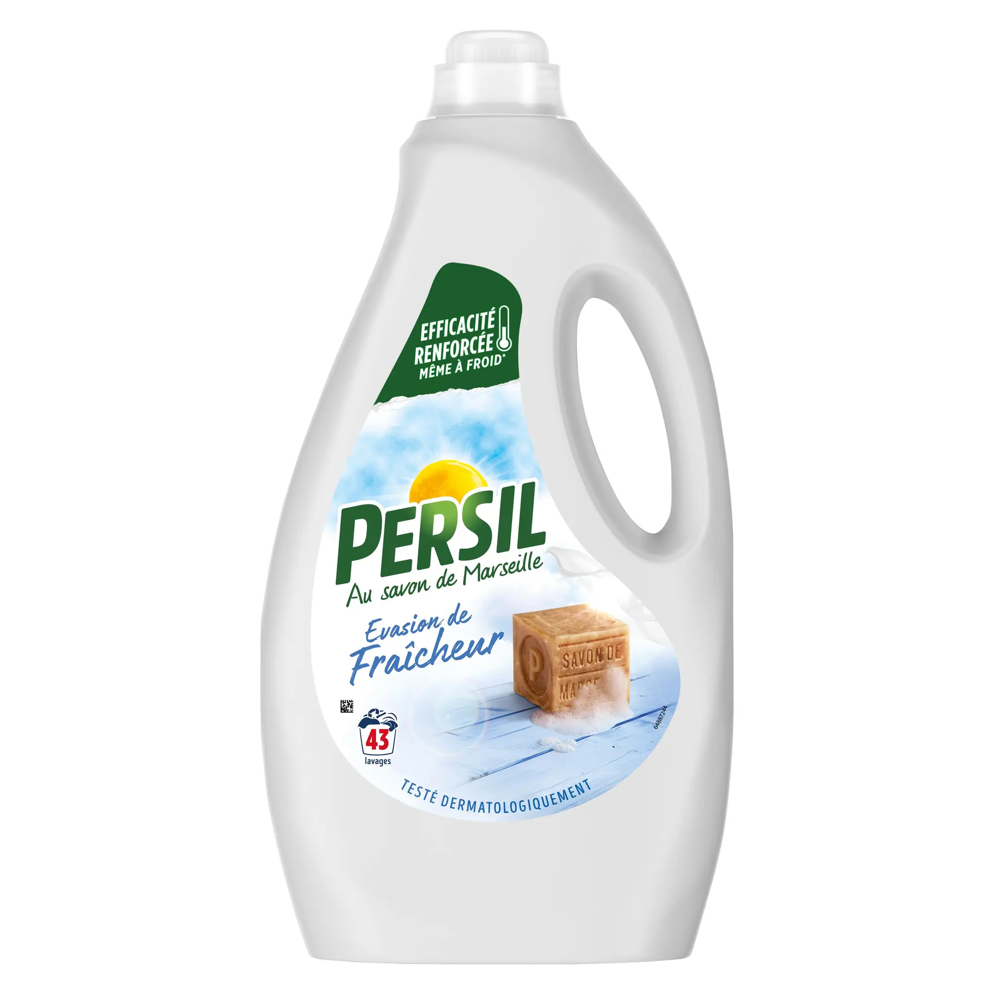 PERSIL Lessive liquide au savon de Marseille évasion de fraîcheur