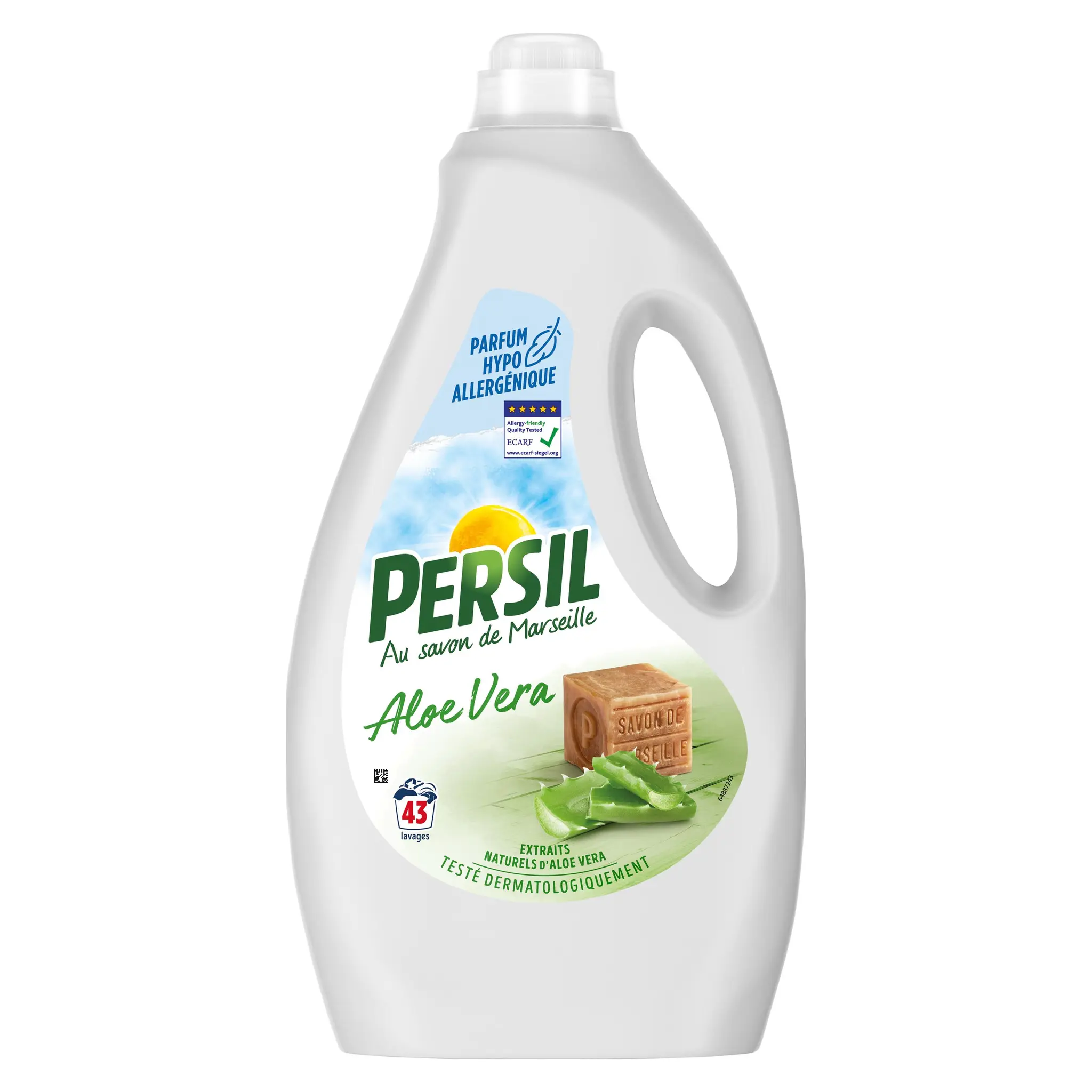 PERSIL Lessive liquide au savon de Marseille aloe vera
