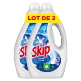 SKIP Lessive liquide active clean efficace à basse température