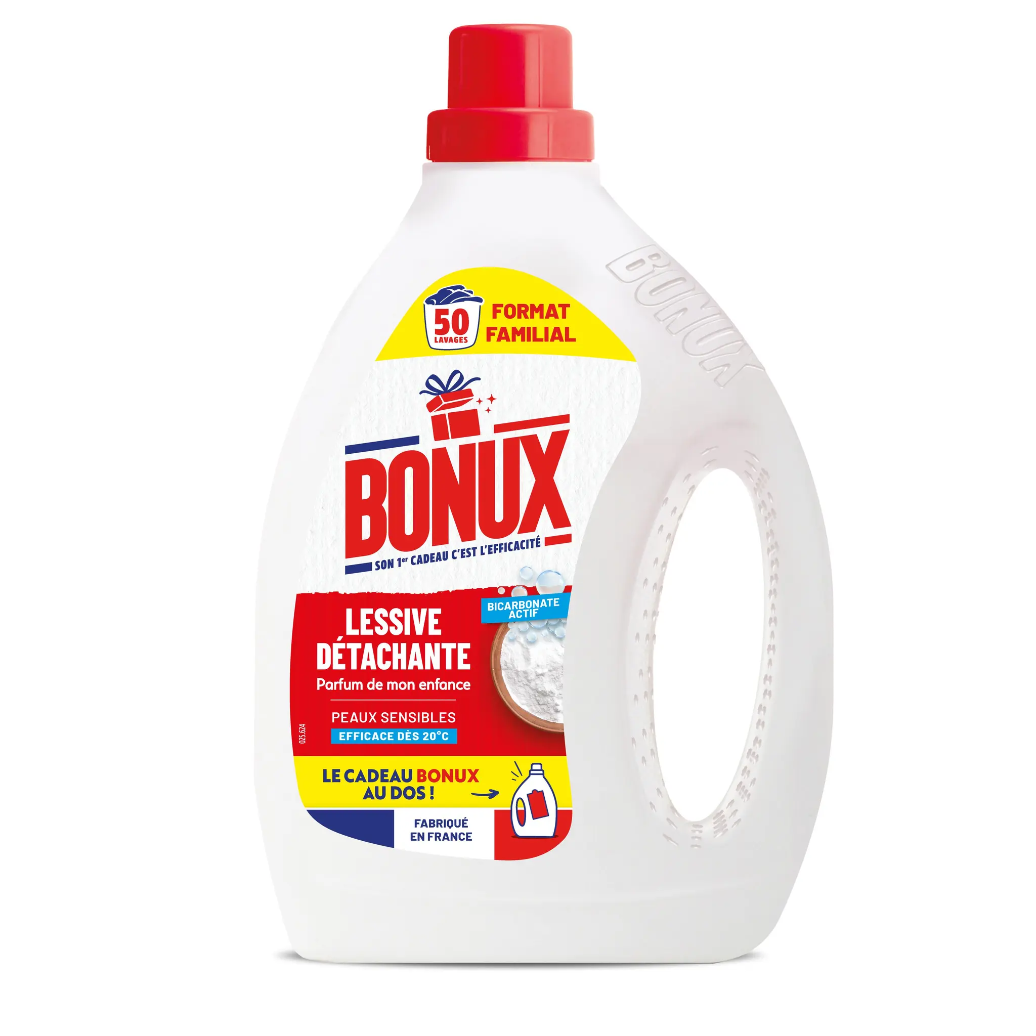 BONUX Lessive liquide peaux sensibles