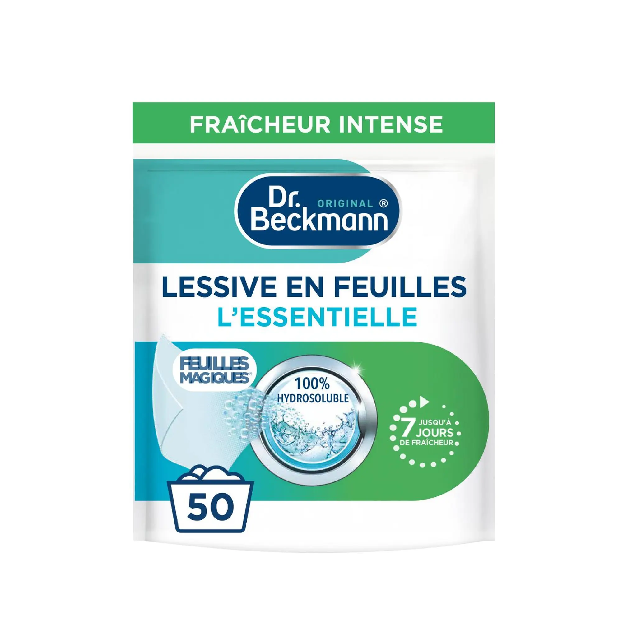 DR BECKMANN Lessive feuilles fraîcheur intense
