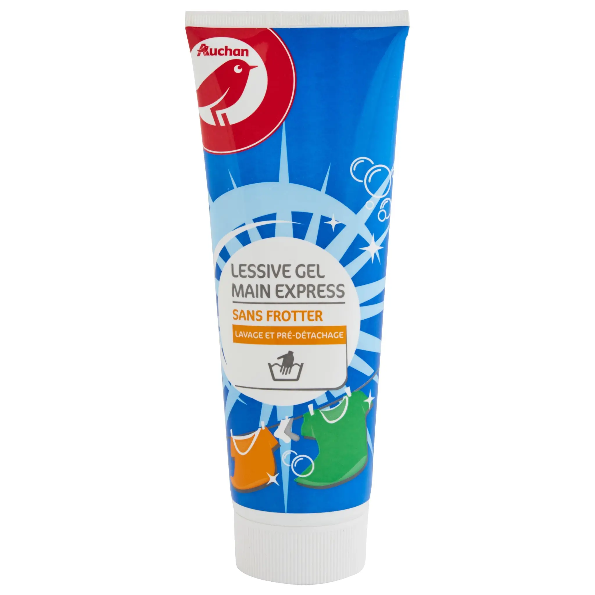 AUCHAN Lessive lavage à la main en gel
