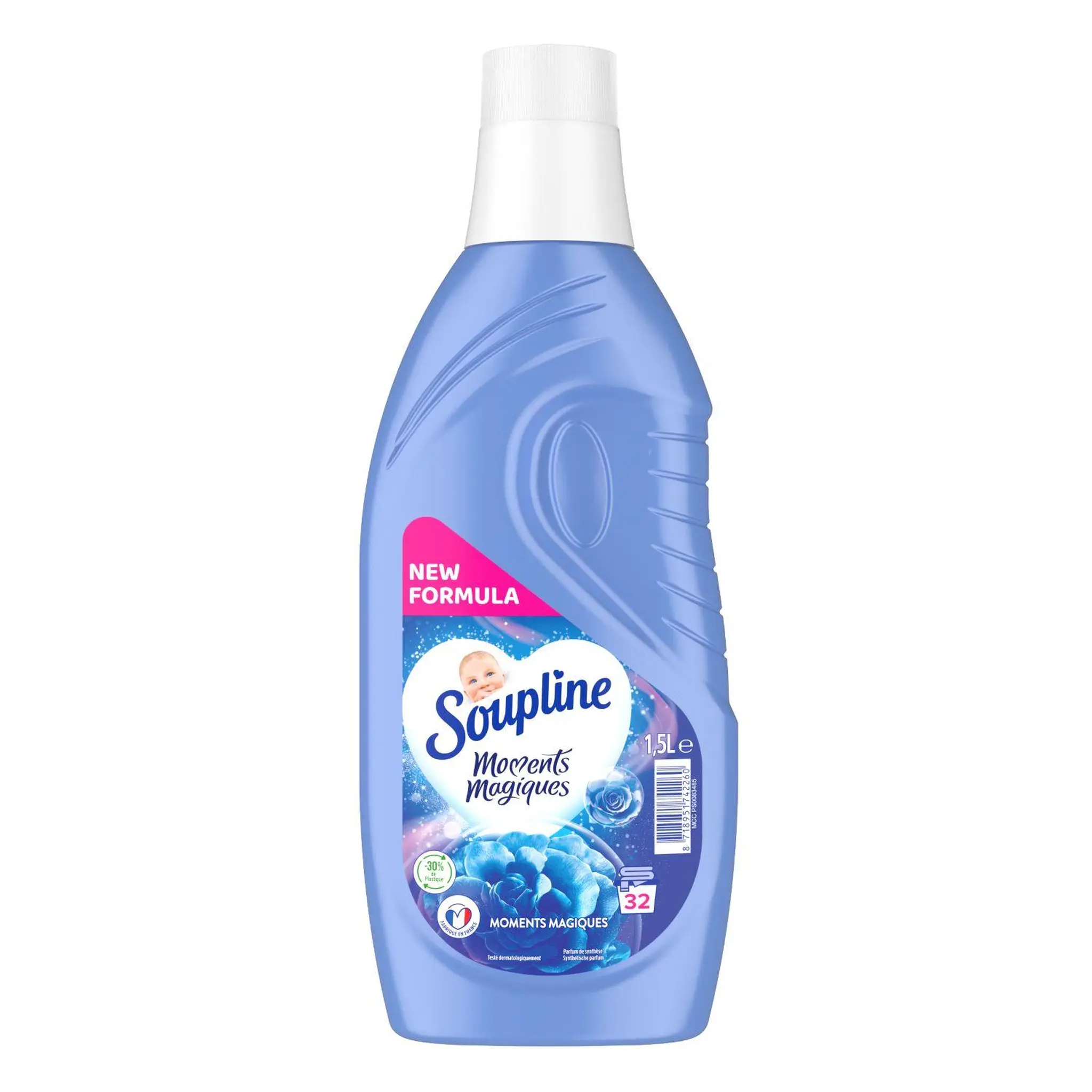 SOUPLINE Assouplissant liquide moments magiques