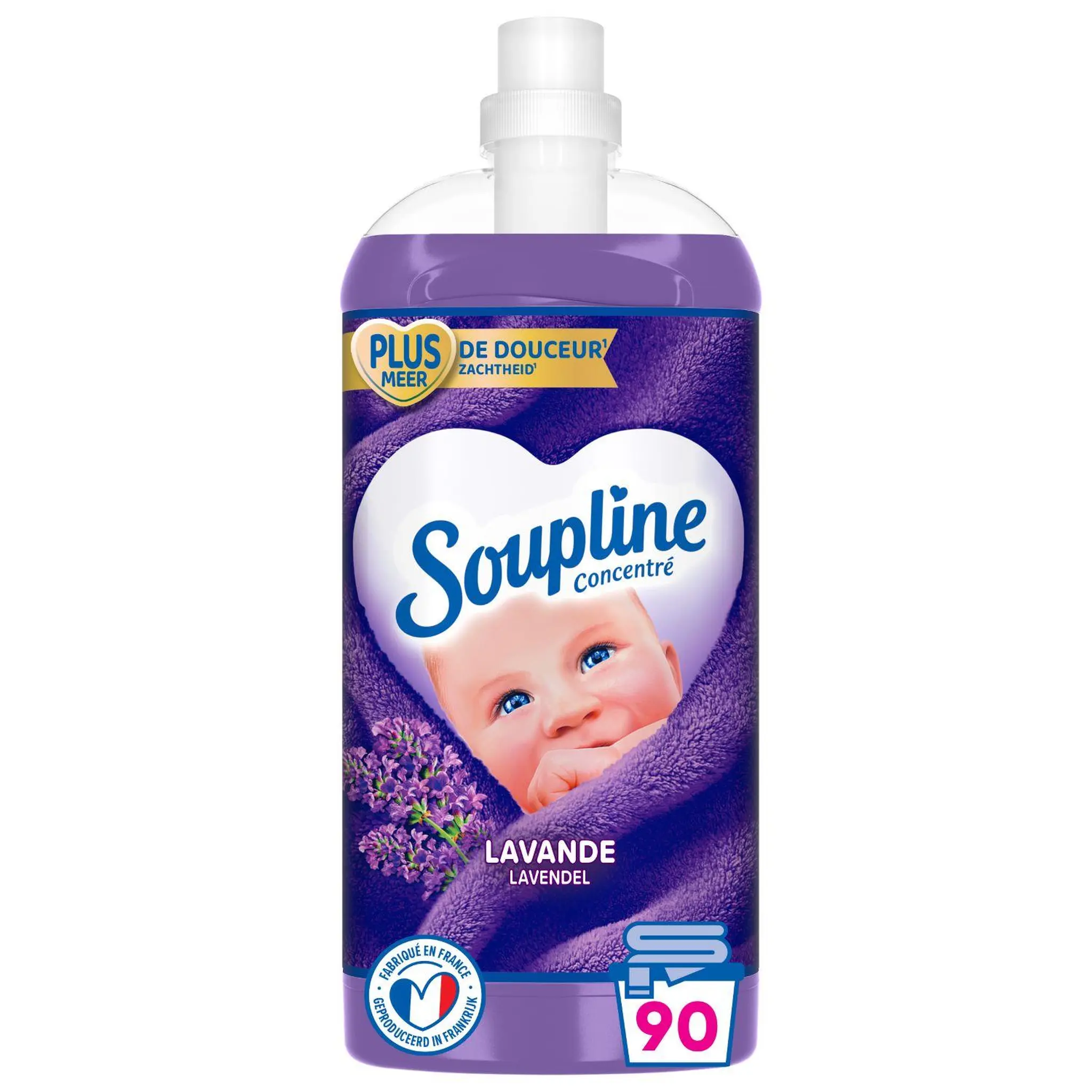 SOUPLINE Adoucissant liquide lavande