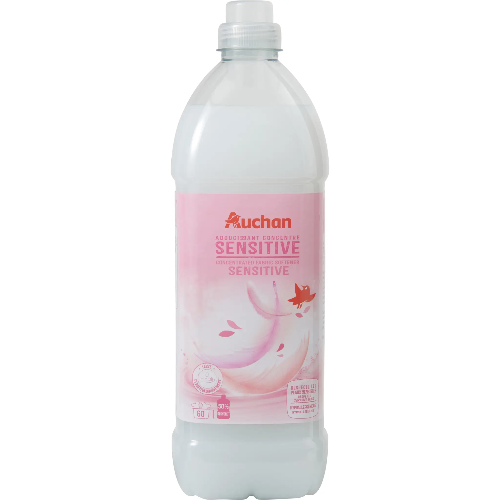 AUCHAN Assouplissant concentré peaux sensibles