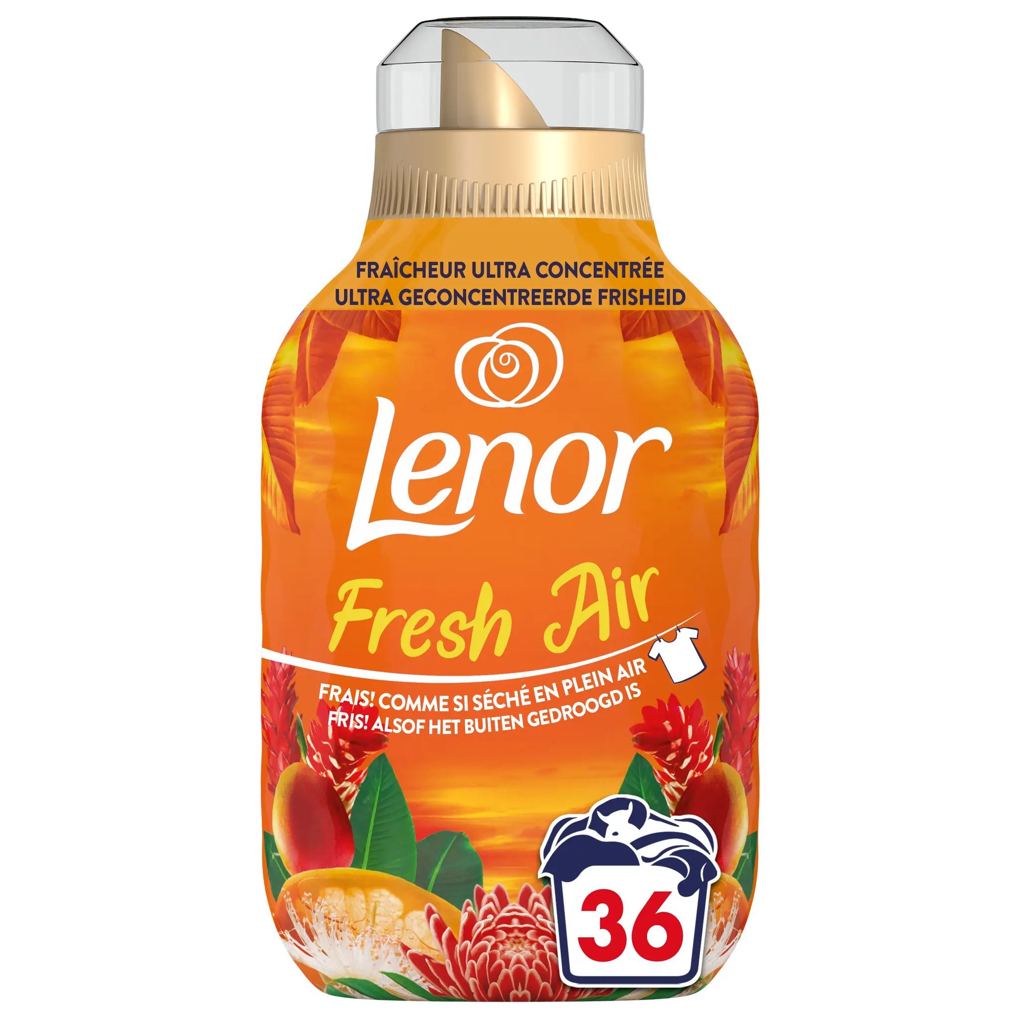 LENOR Fresh Air Adoucissant liquide concentré soleil tropical