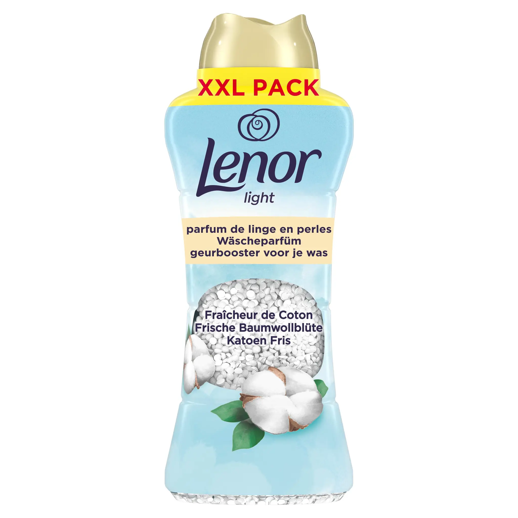 LENOR LIGHT perles parfum de linge fraîcheur de coton
