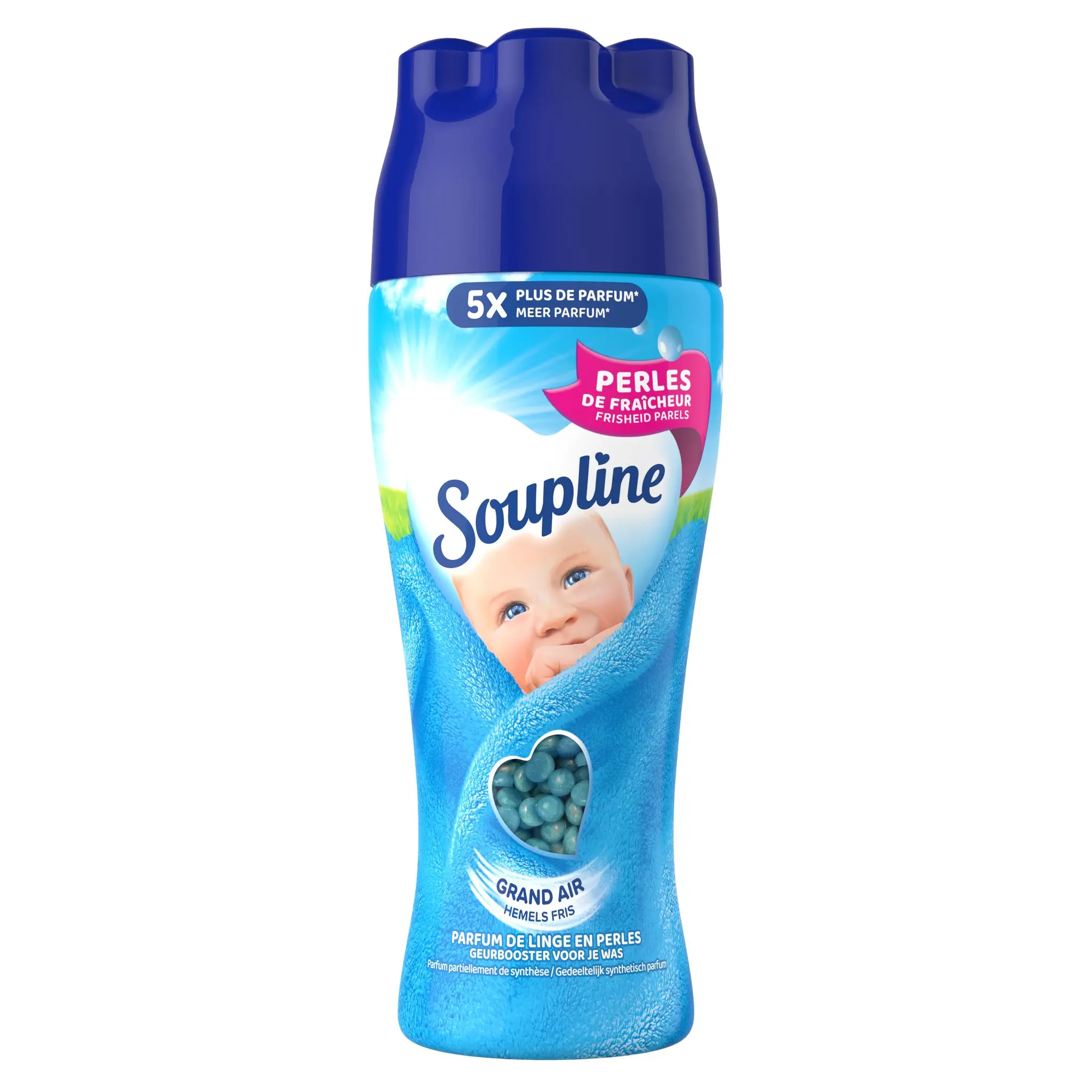 SOUPLINE Parfum de linge en perles grand air