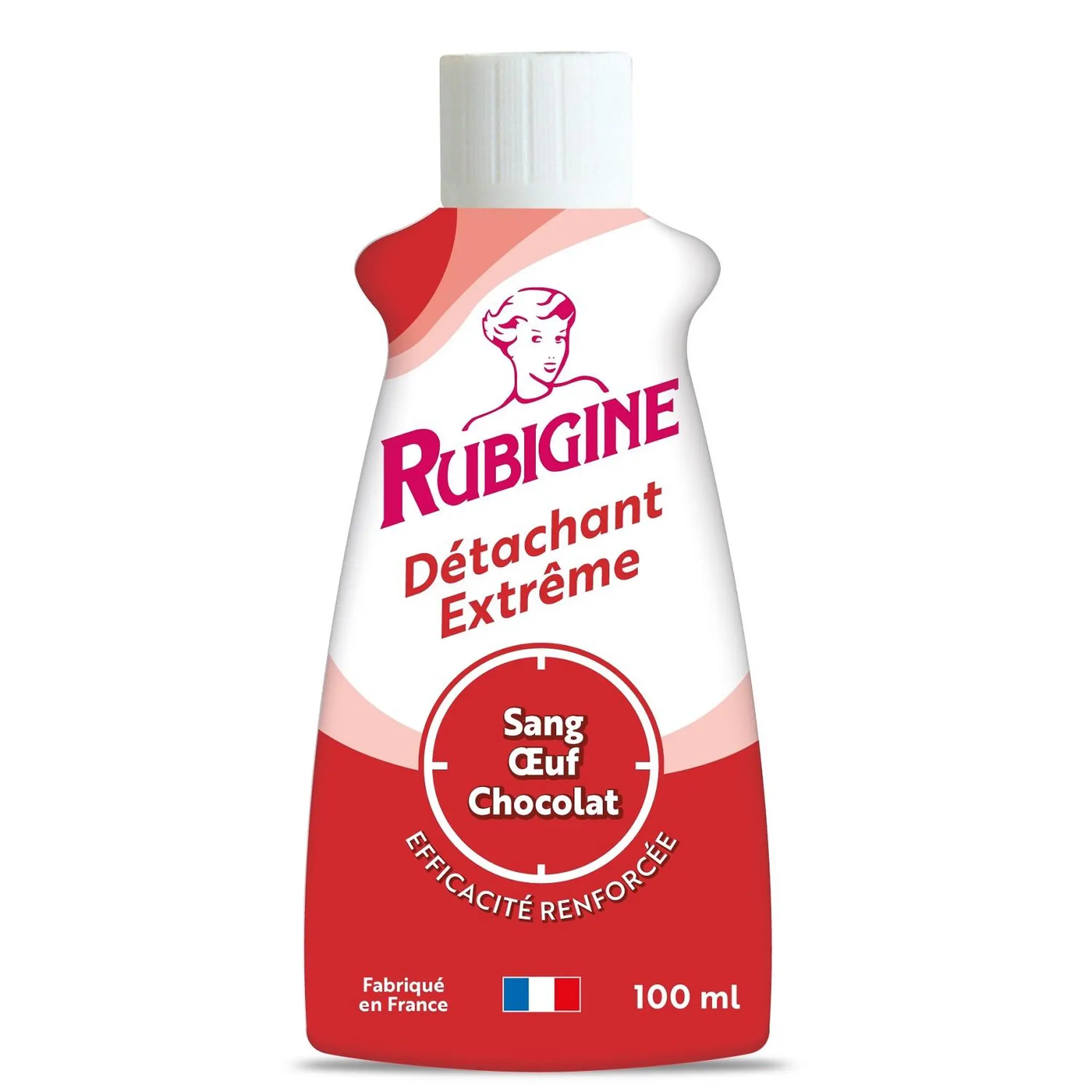 RUBIGINE Détachant liquide sang oeuf chocolat