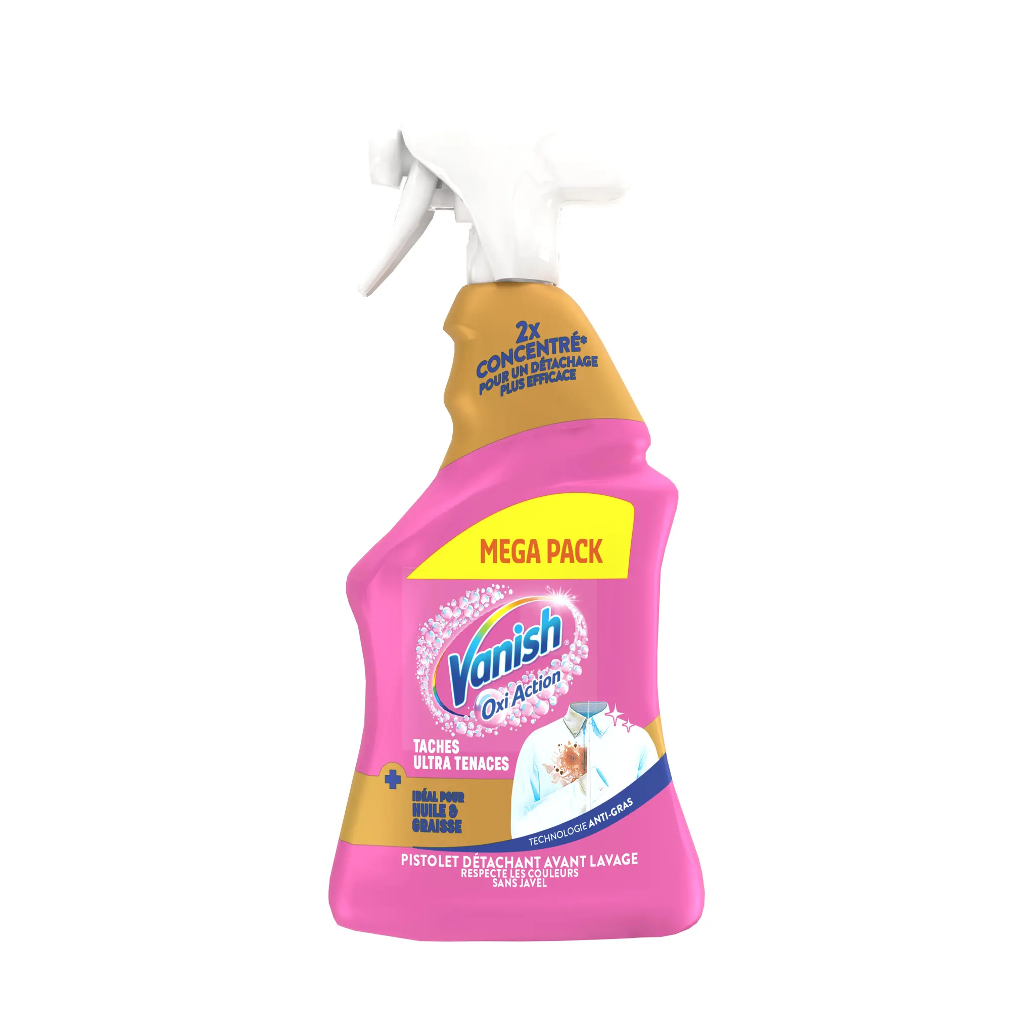 VANISH Spray détachant avant lavage