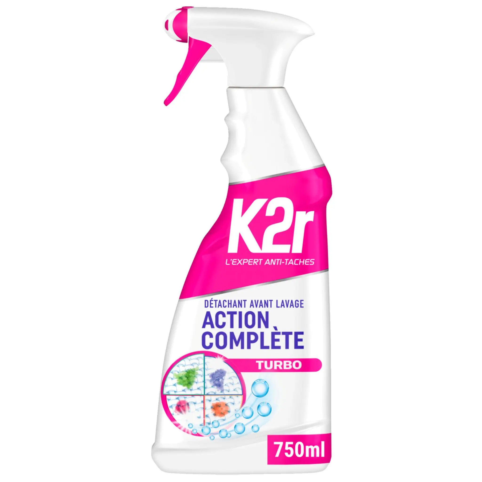 K2R Détachant spray avant lavage action complète