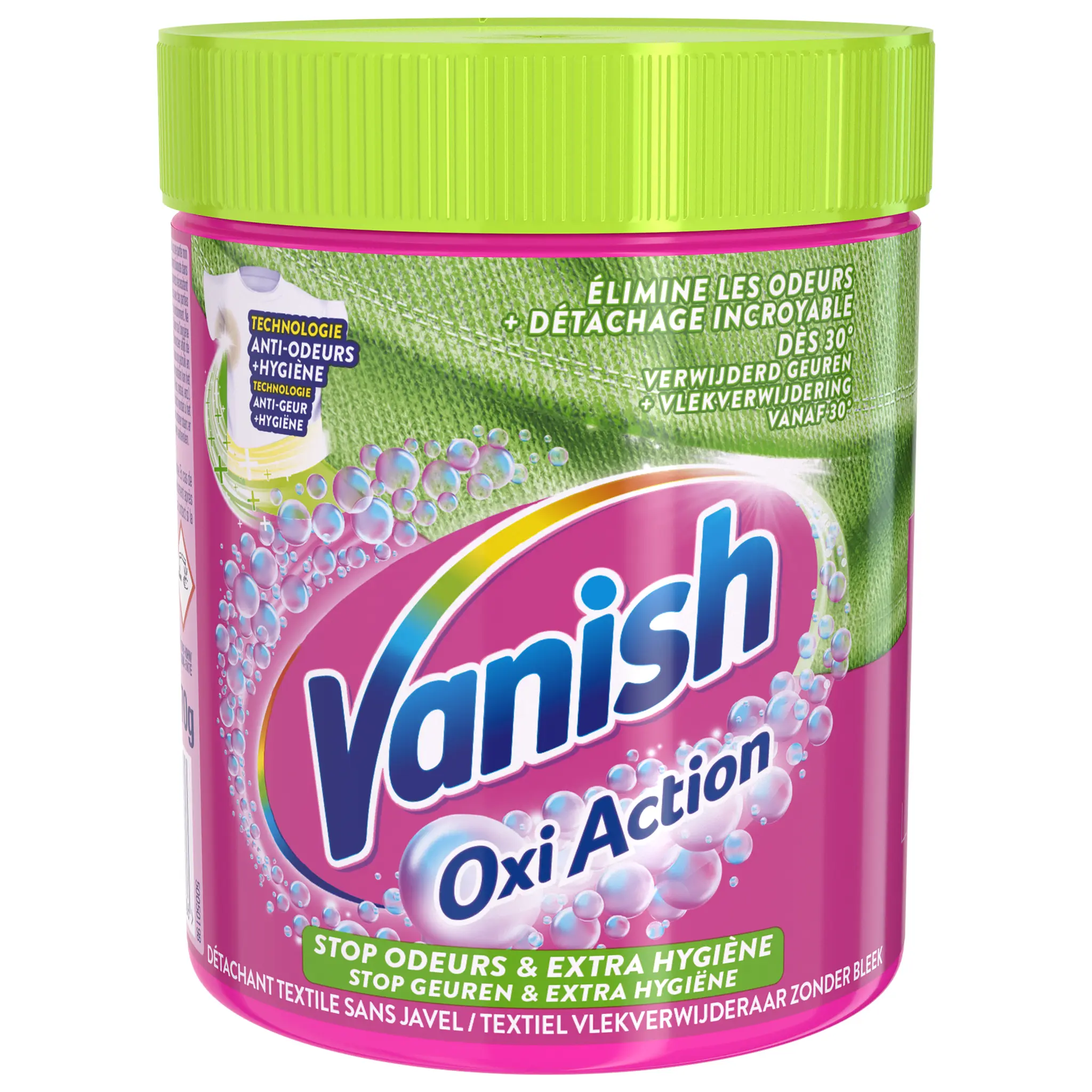 VANISH Oxi Action détachant textile stop odeur