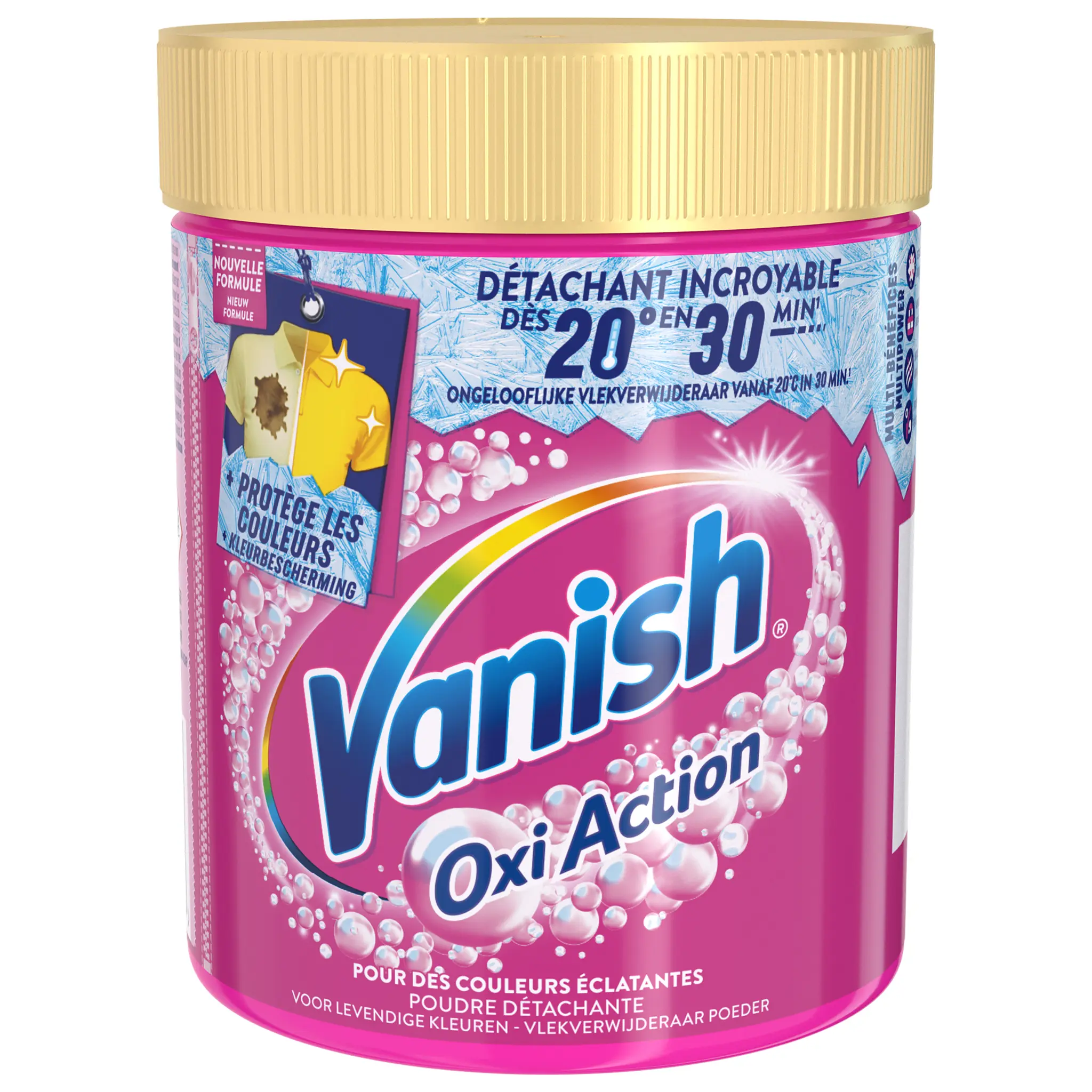 VANISH Oxi action détachant poudre booster de lavage
