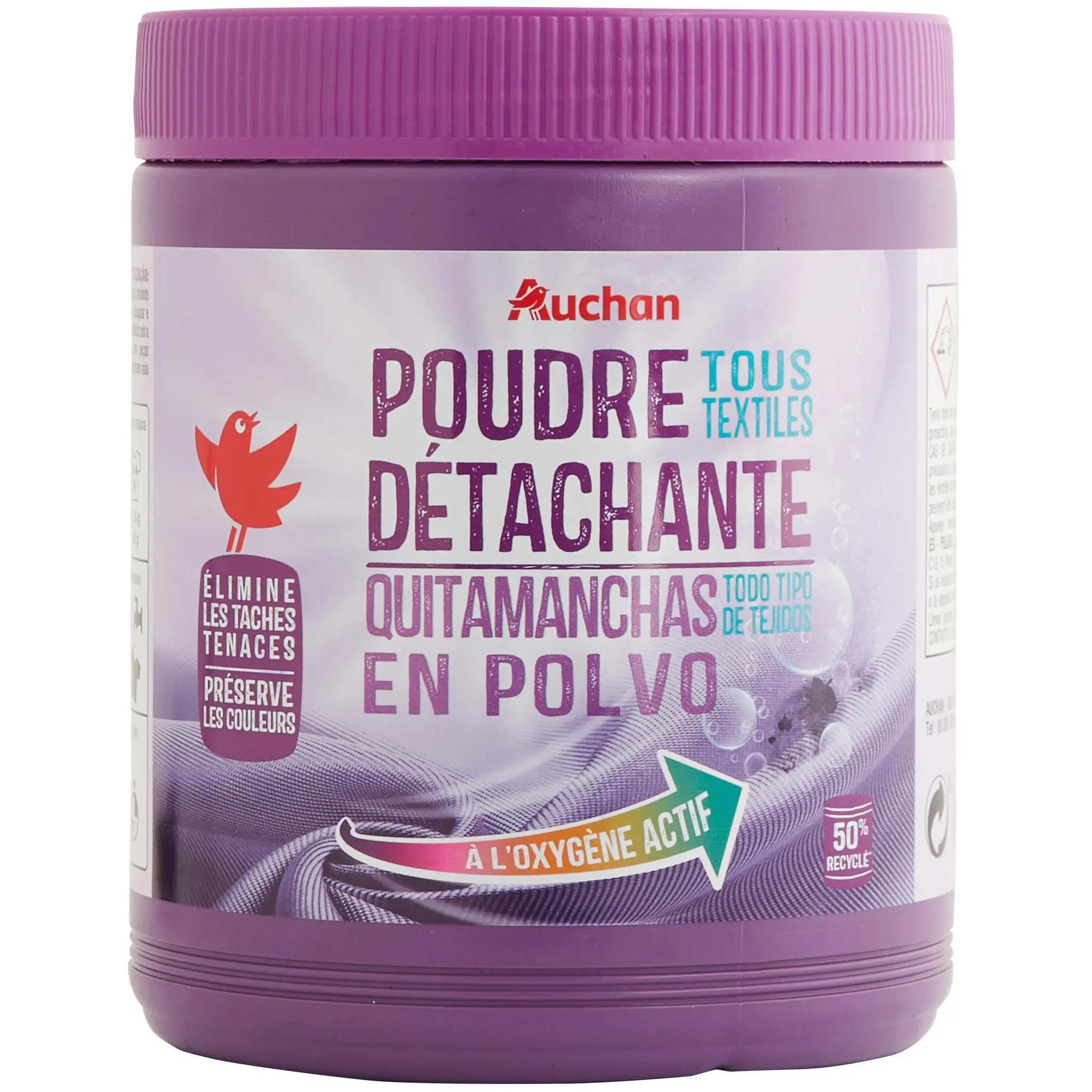 AUCHAN Poudre détachante tous textiles