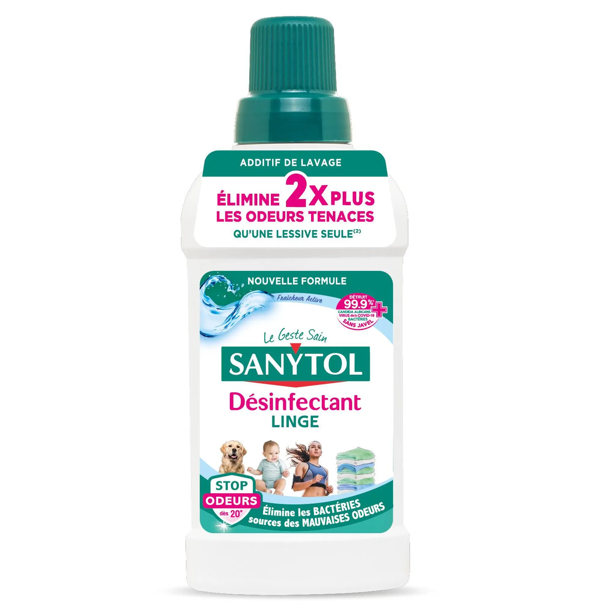 SANYTOL Désinfectant linge liquide fraîcheur active