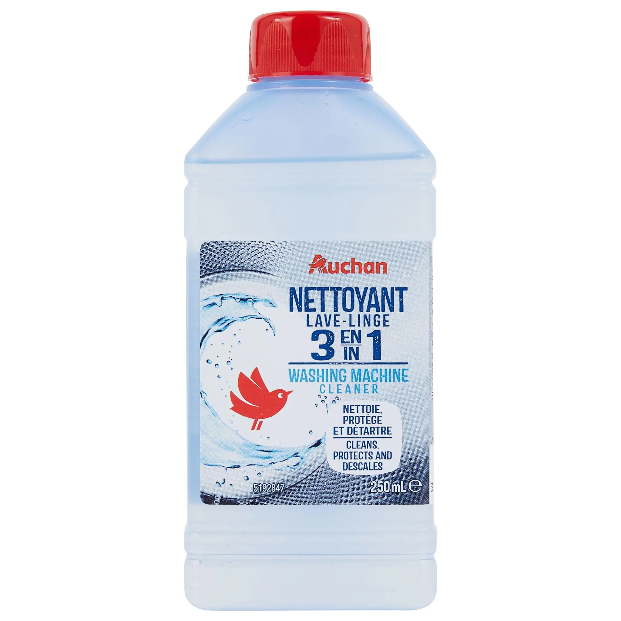 AUCHAN Nettoyant liquide lave-linge