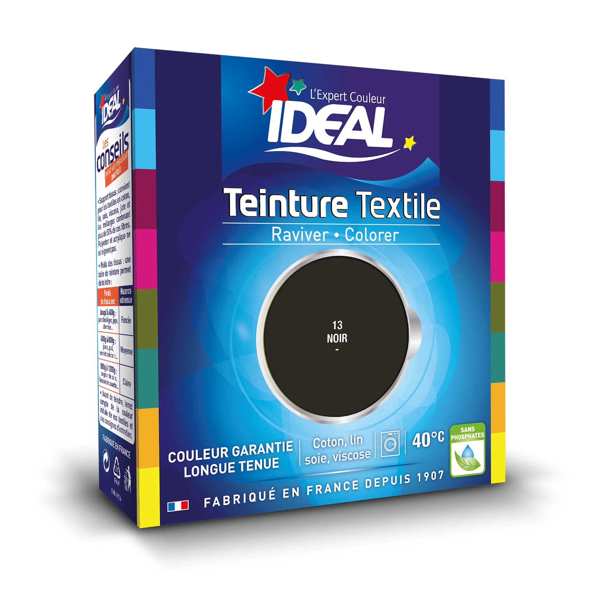 IDEAL Teinture textile liquide maxi noire