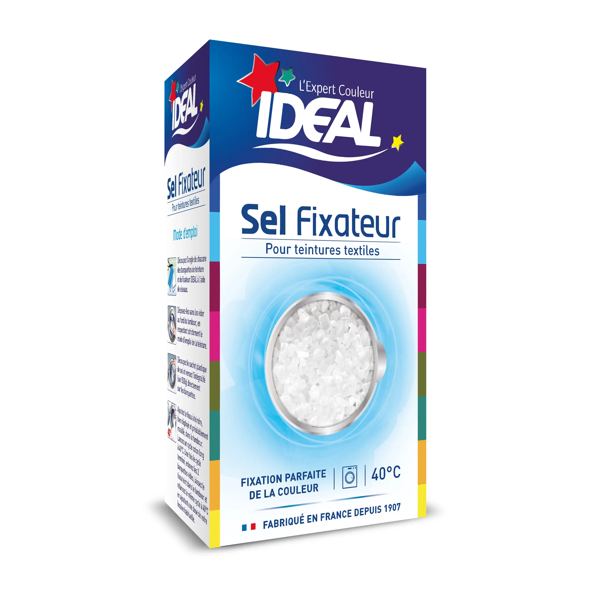 IDEAL Sel fixateur pour teintures textiles