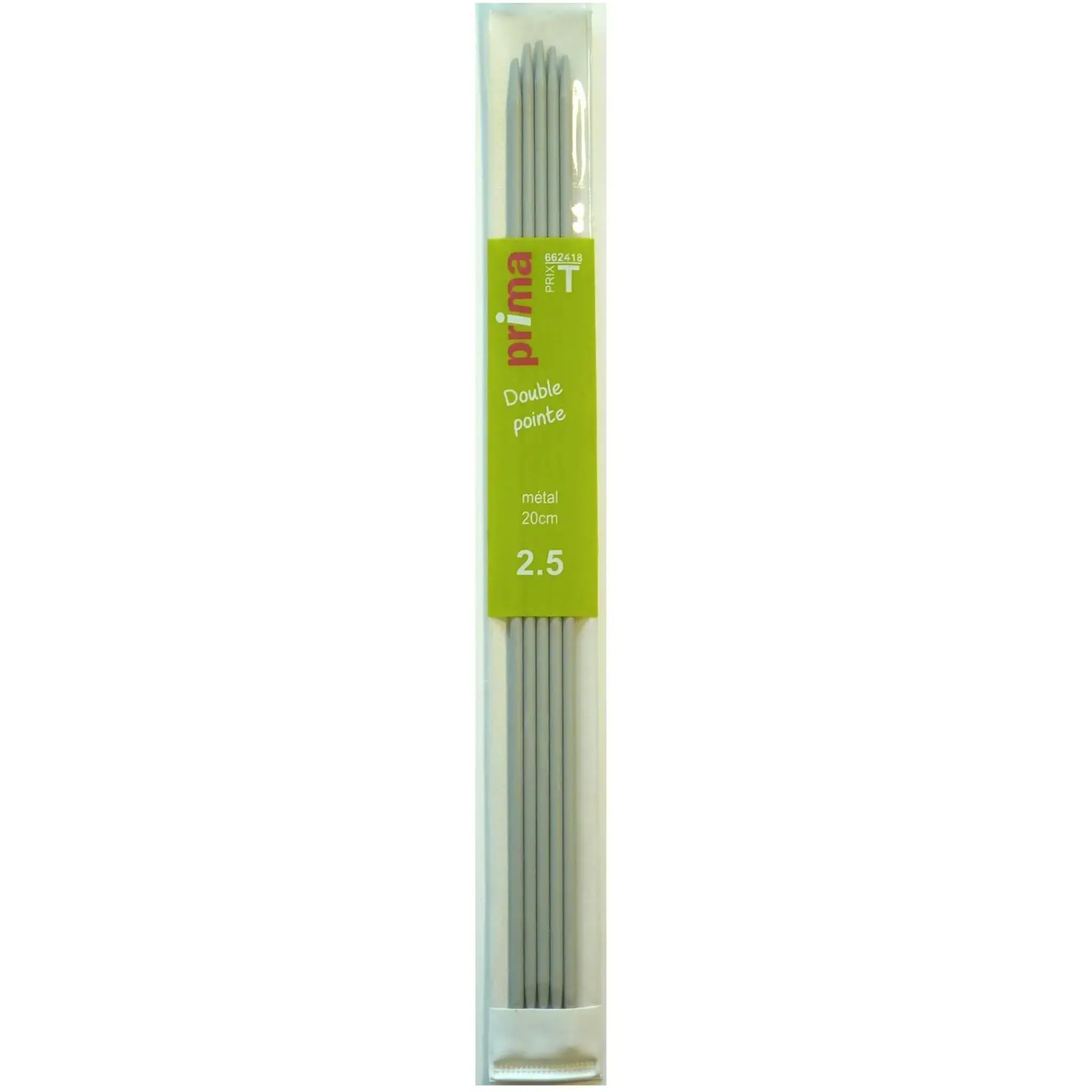 PRIMA Aiguilles à tricoter double pointe 5cm 3