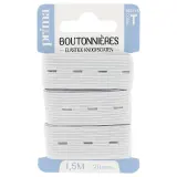 PRIMA Elastique boutonnières 1m x 20mm