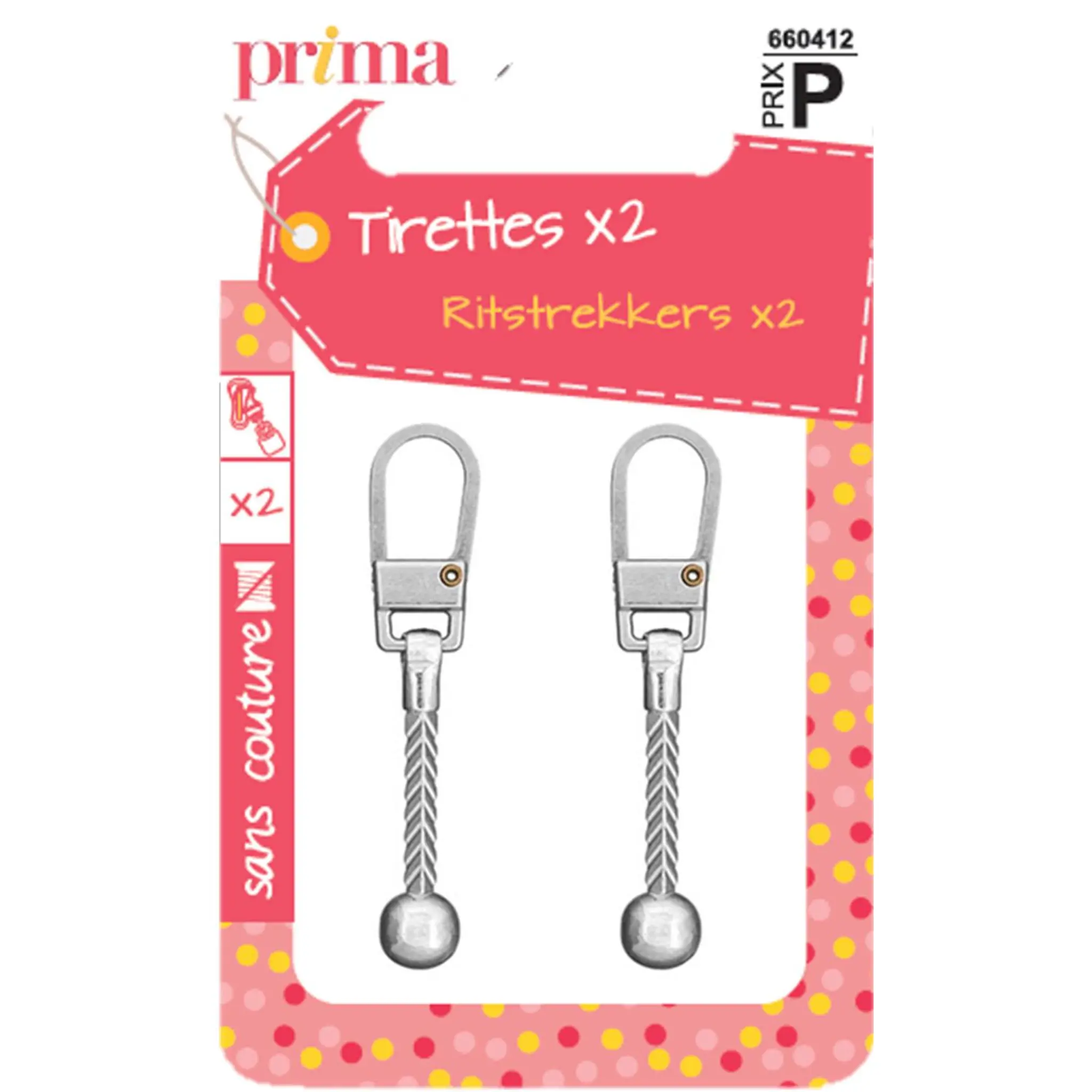 PRIMA Tirettes sans couture