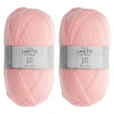 PRIMA Pelote layette rose environ 2x200m