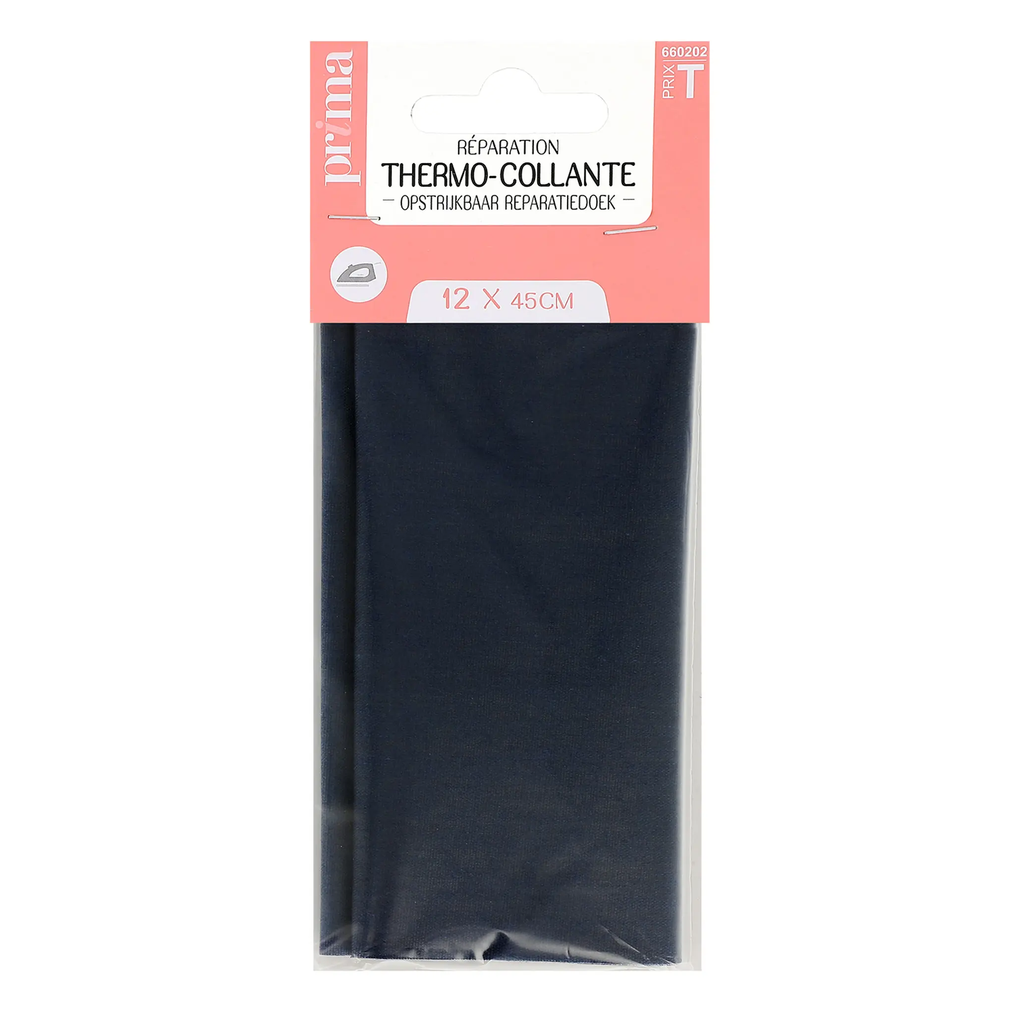 PRIMA Réparation thermocollante marine 12x45cm