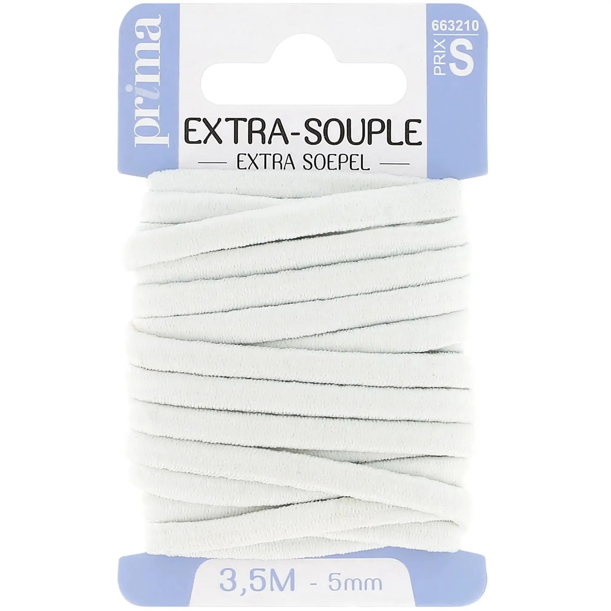 PRIMA Elastique extra souple 3.5m - 5mm