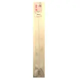PRIMA Fermeture glissière vêtement léger 20cm blanc