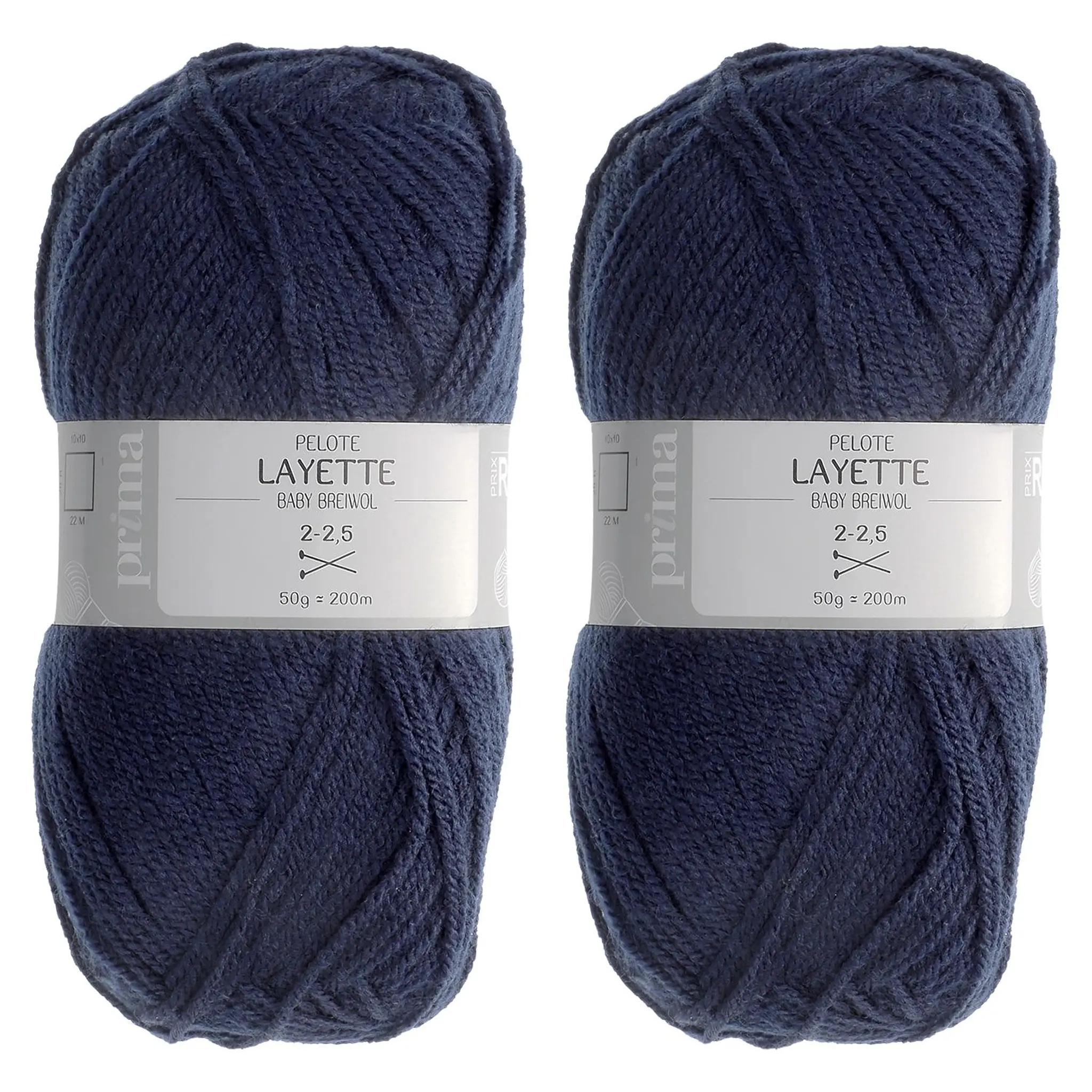 PRIMA Pelote layette bleu fonce