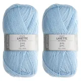 PRIMA Pelote layette bleu environ 2x200m