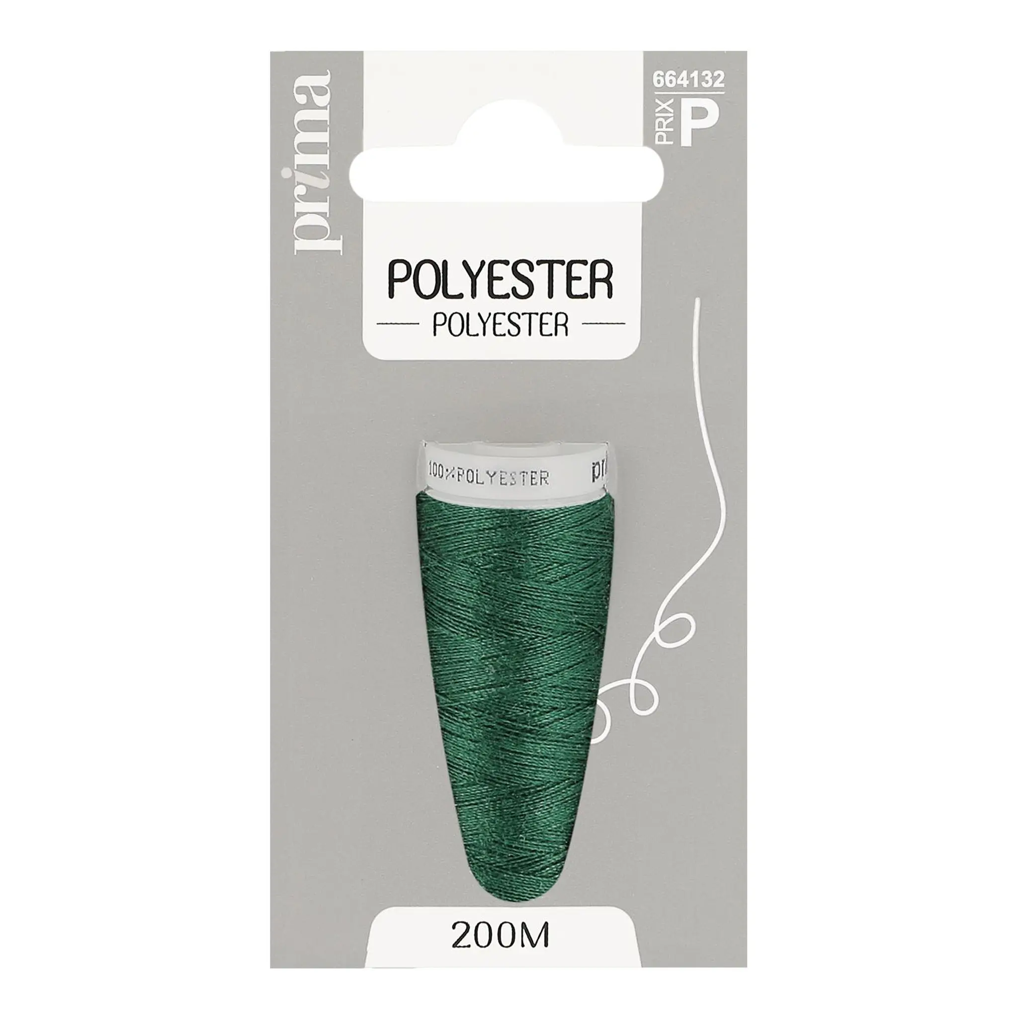 PRIMA Fil en polyester vert foncé