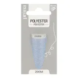 PRIMA Fil polyester bleu pale 200m