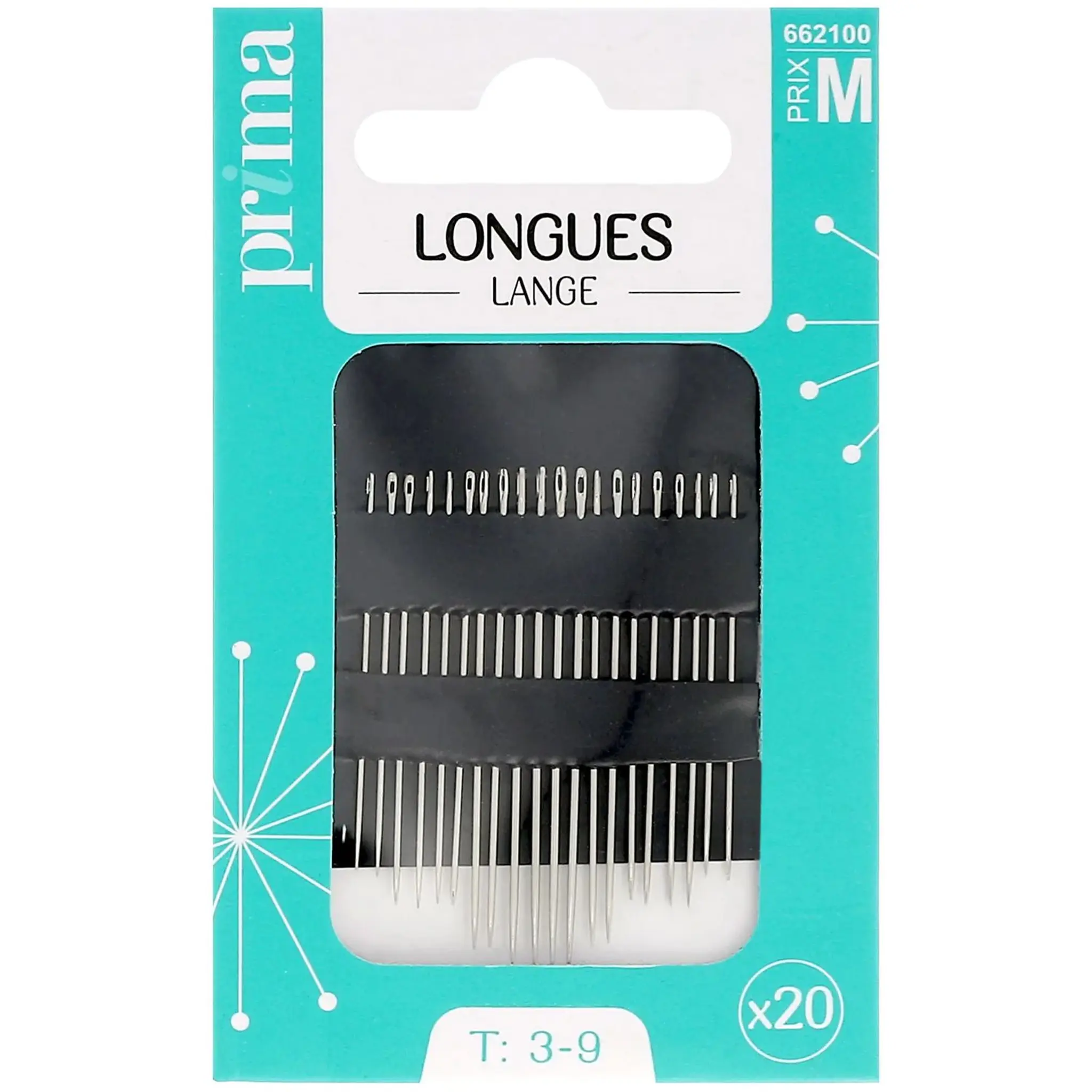 PRIMA Aiguilles longues t 3-9