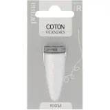 PRIMA Fil coton épais blanc 100m