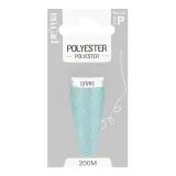 PRIMA Fil polyester bleu vert 200m