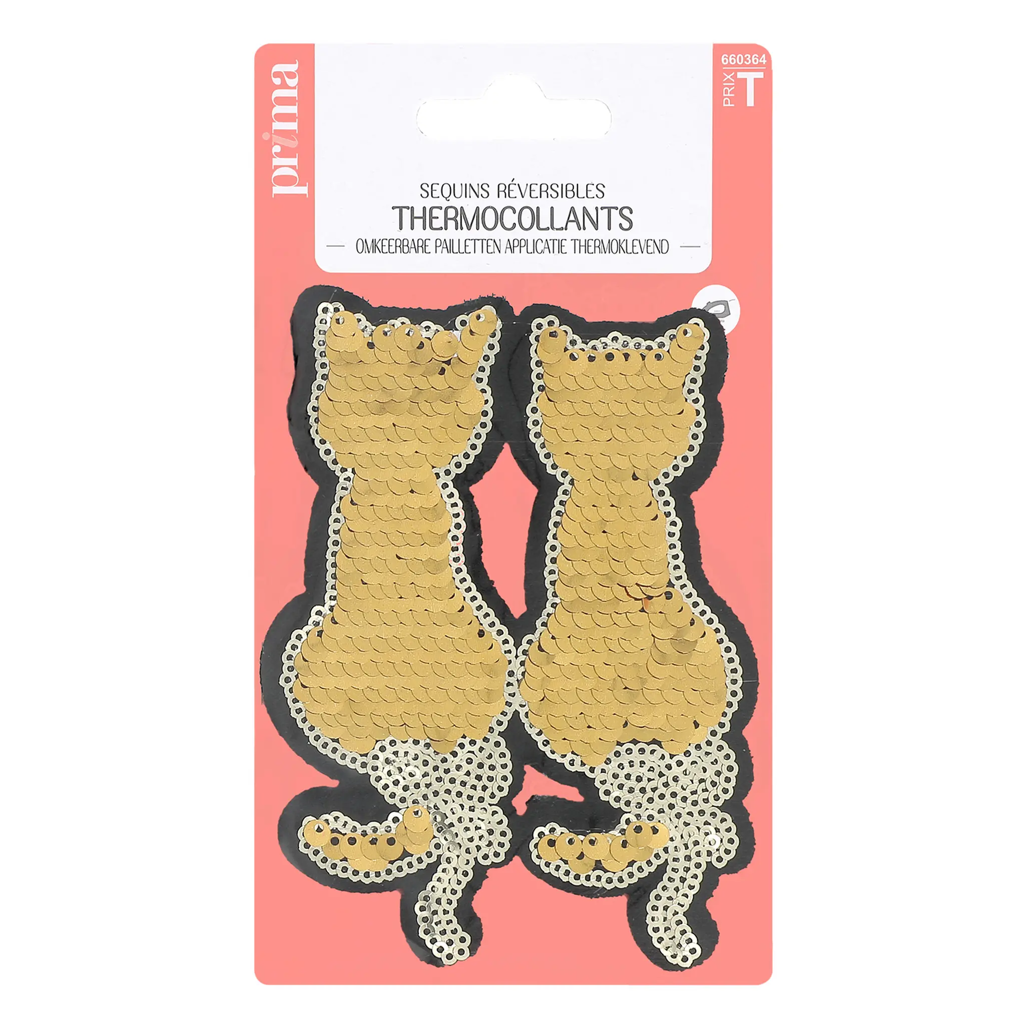 PRIMA Sequins réversibles thermocollants différents modèles