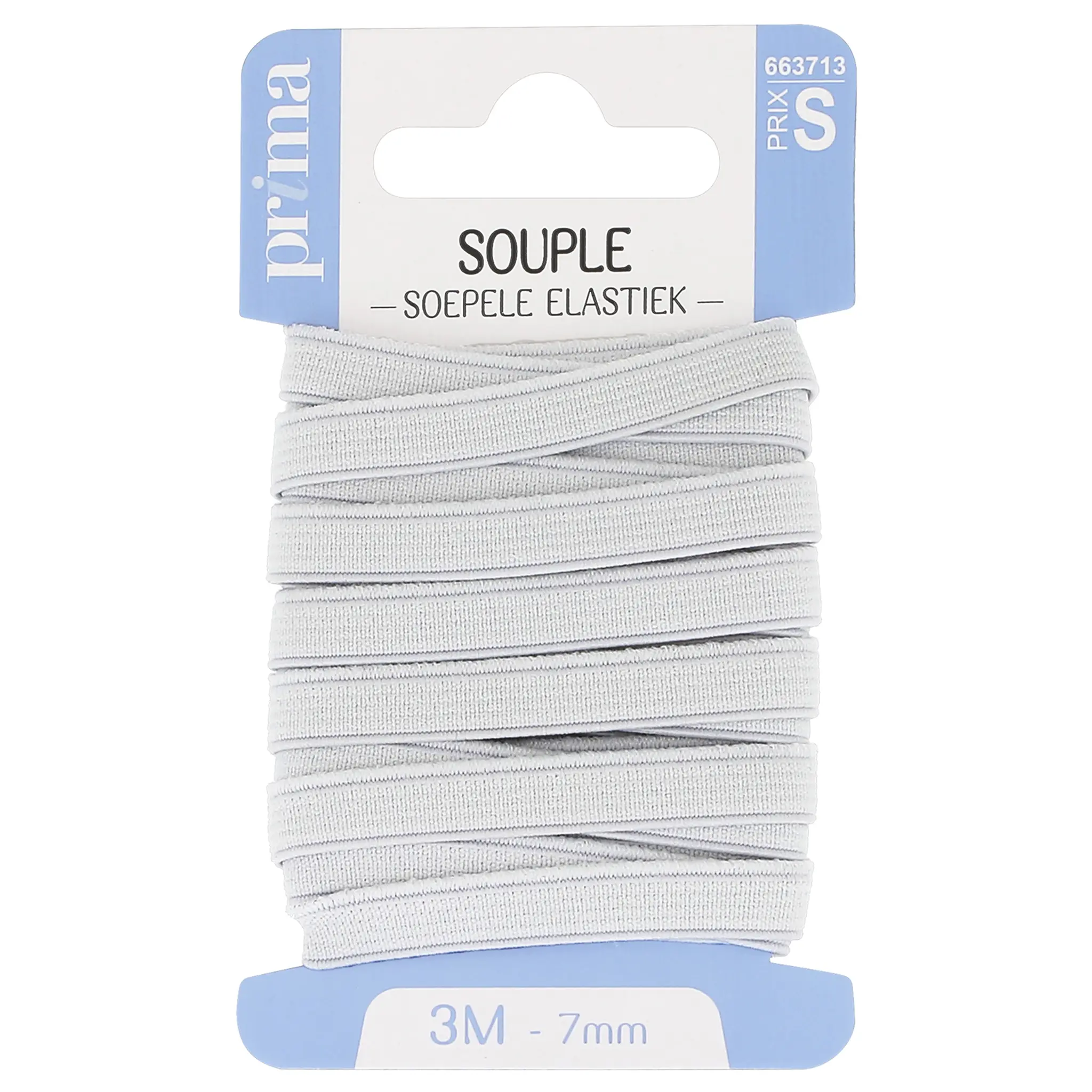 PRIMA Elastique souple 3m x 7mm