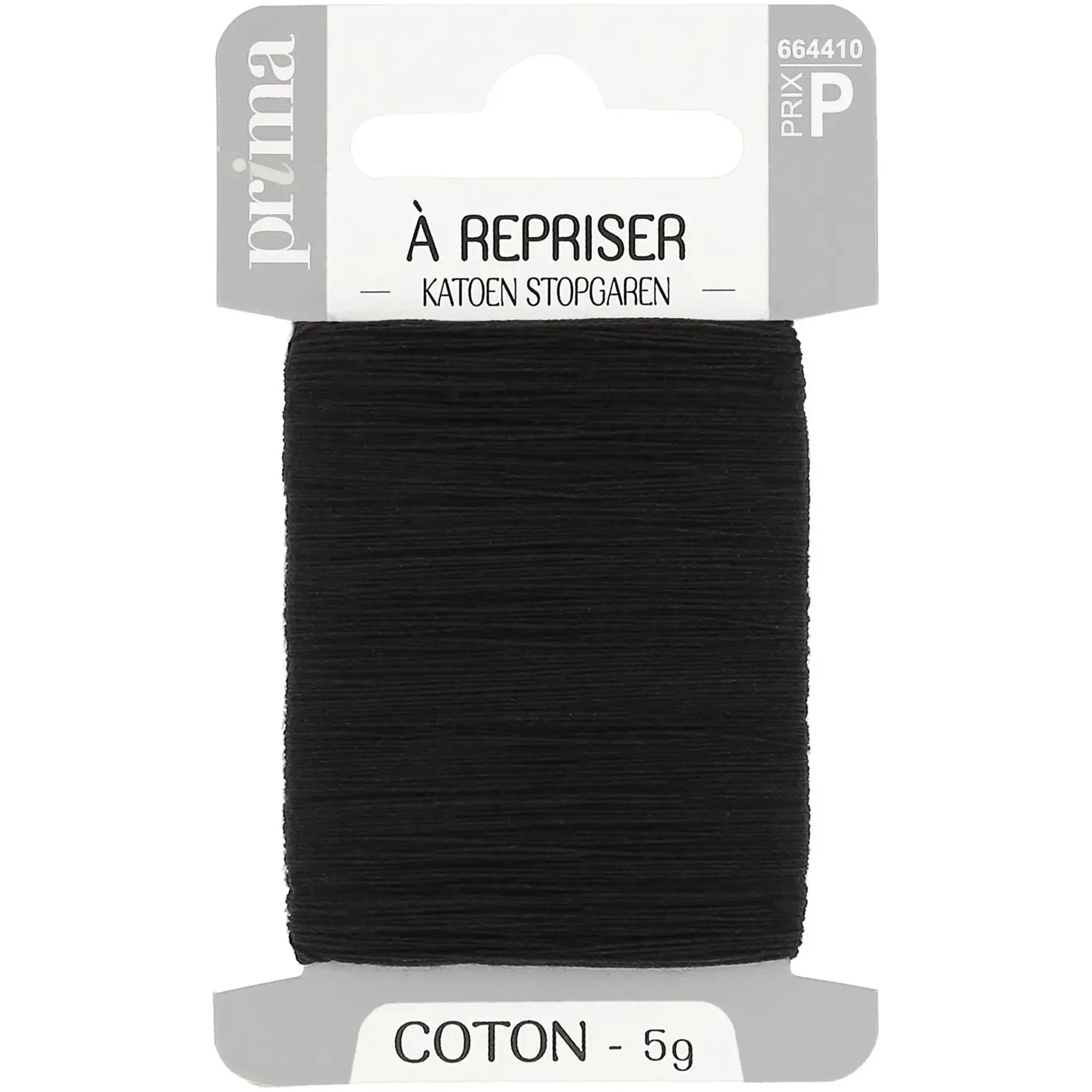 PRIMA Coton à repriser noir 5g