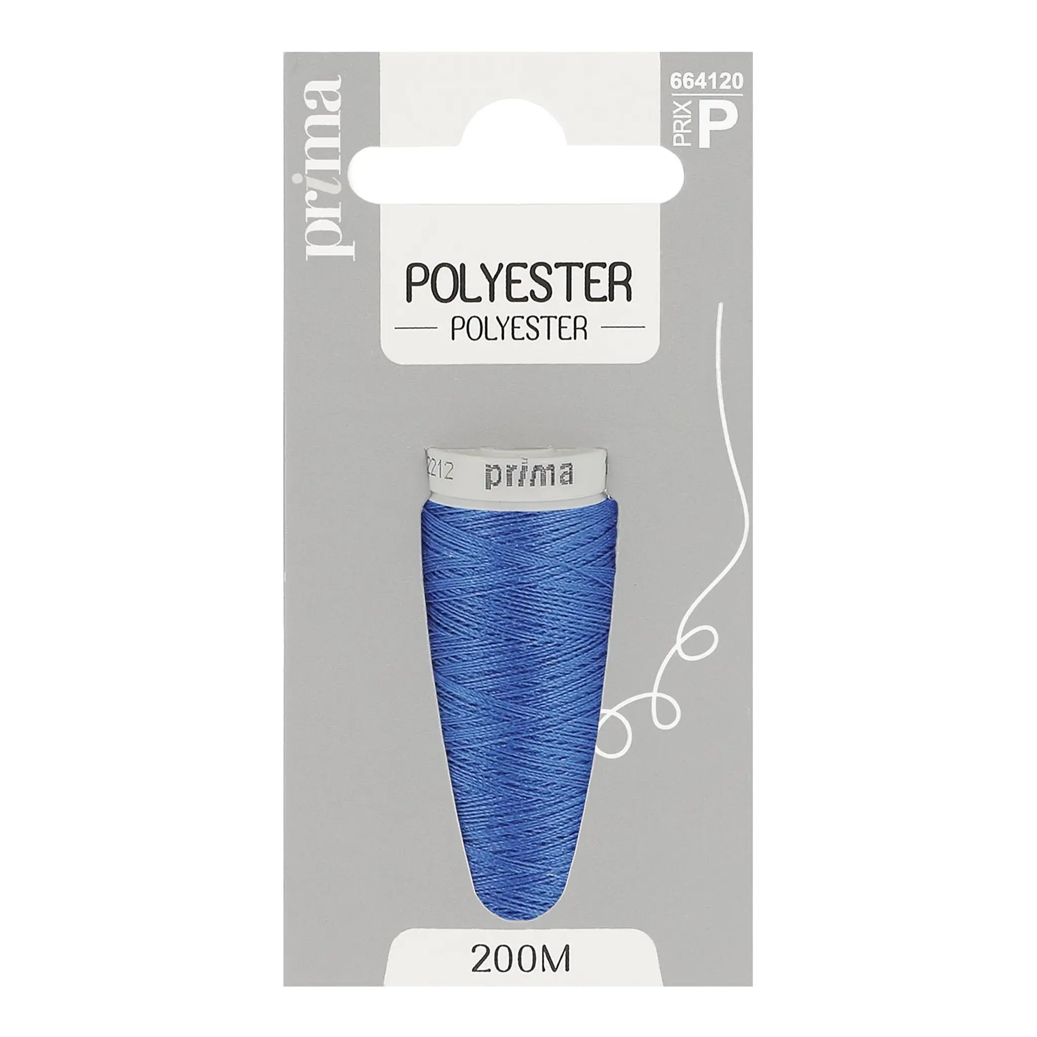 PRIMA Fil polyester bleu foncé