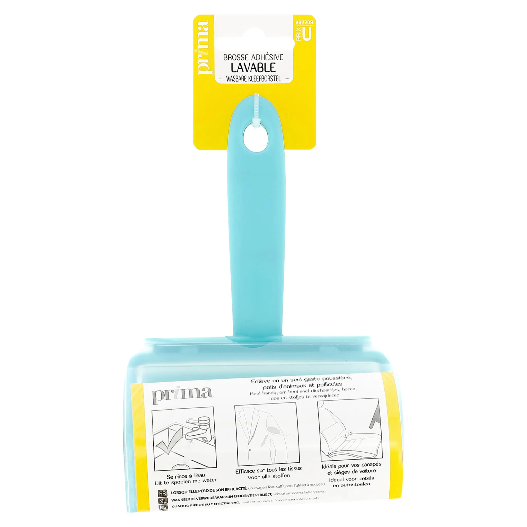 PRIMA Brosse adhésive lavable