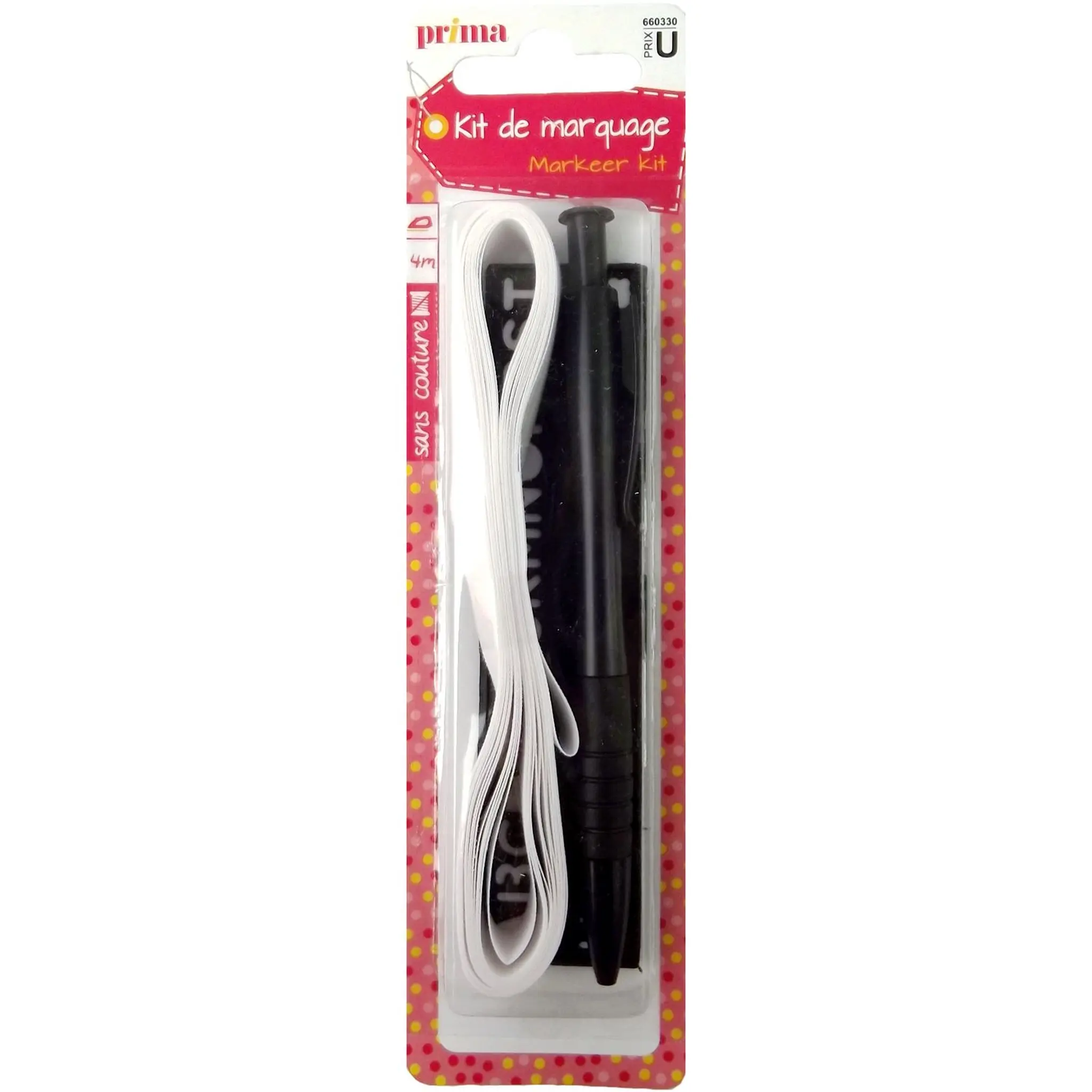 PRIMA Kit de marquage ruban 4m